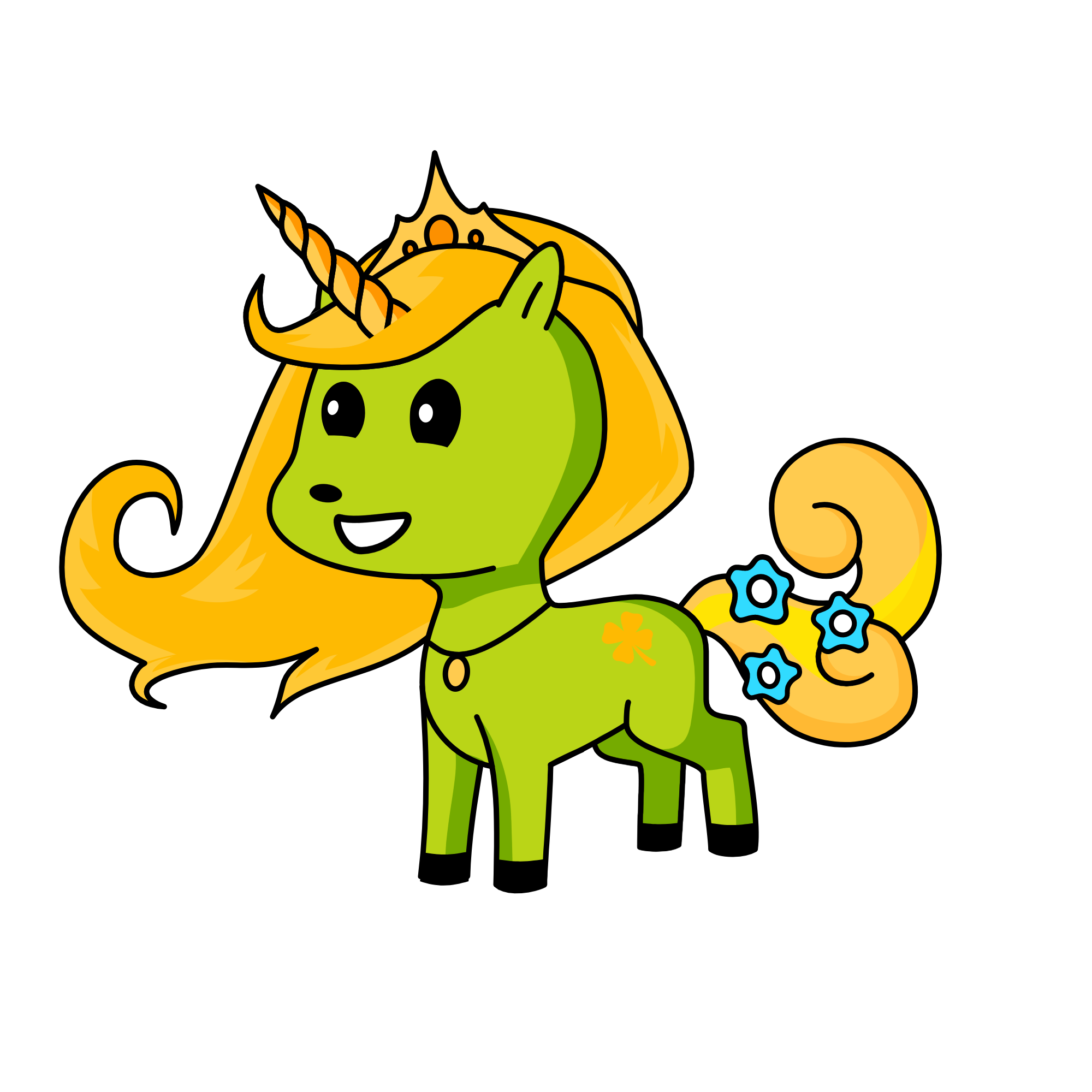Princess Leafyon, the unicorn