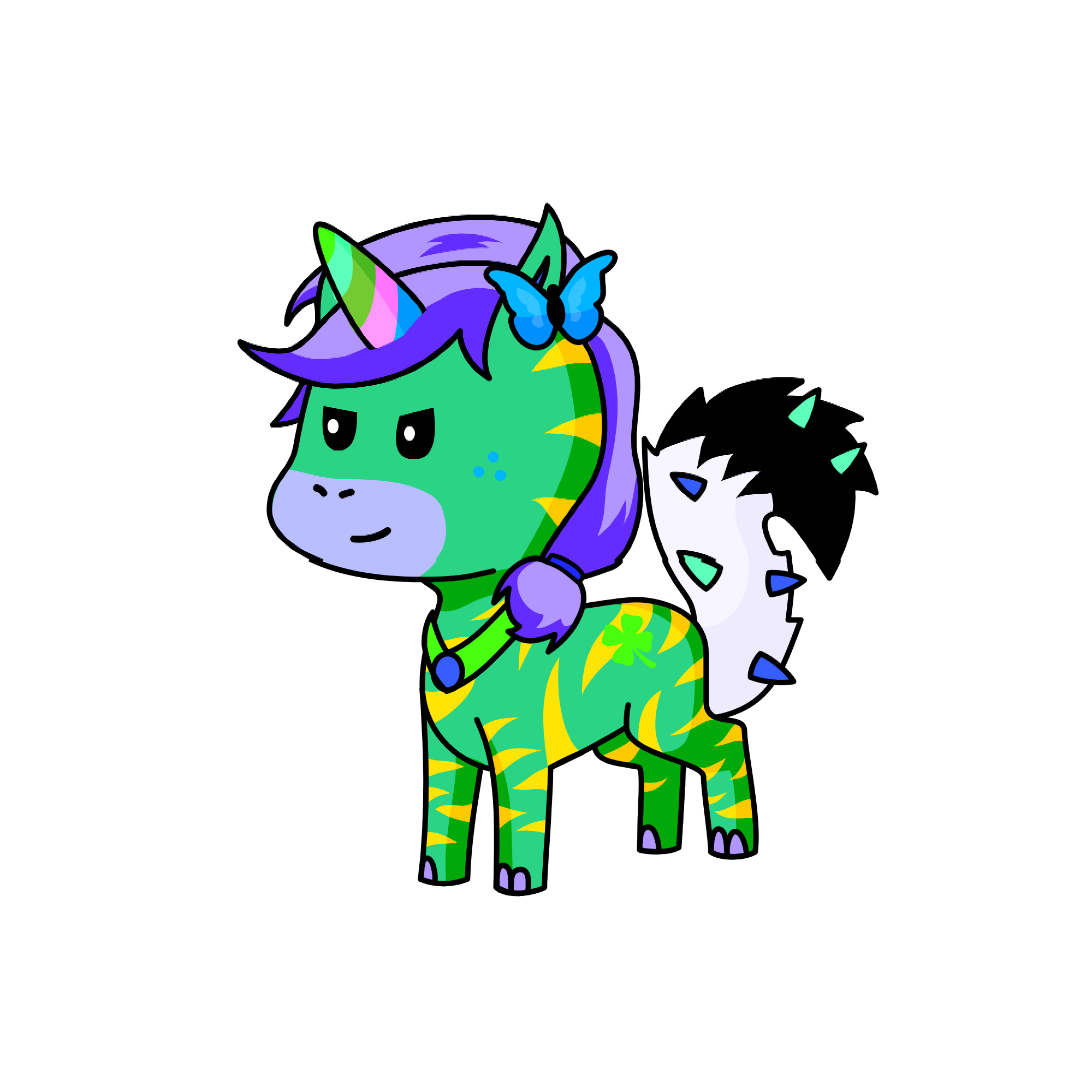 Eggnog, the unicorn