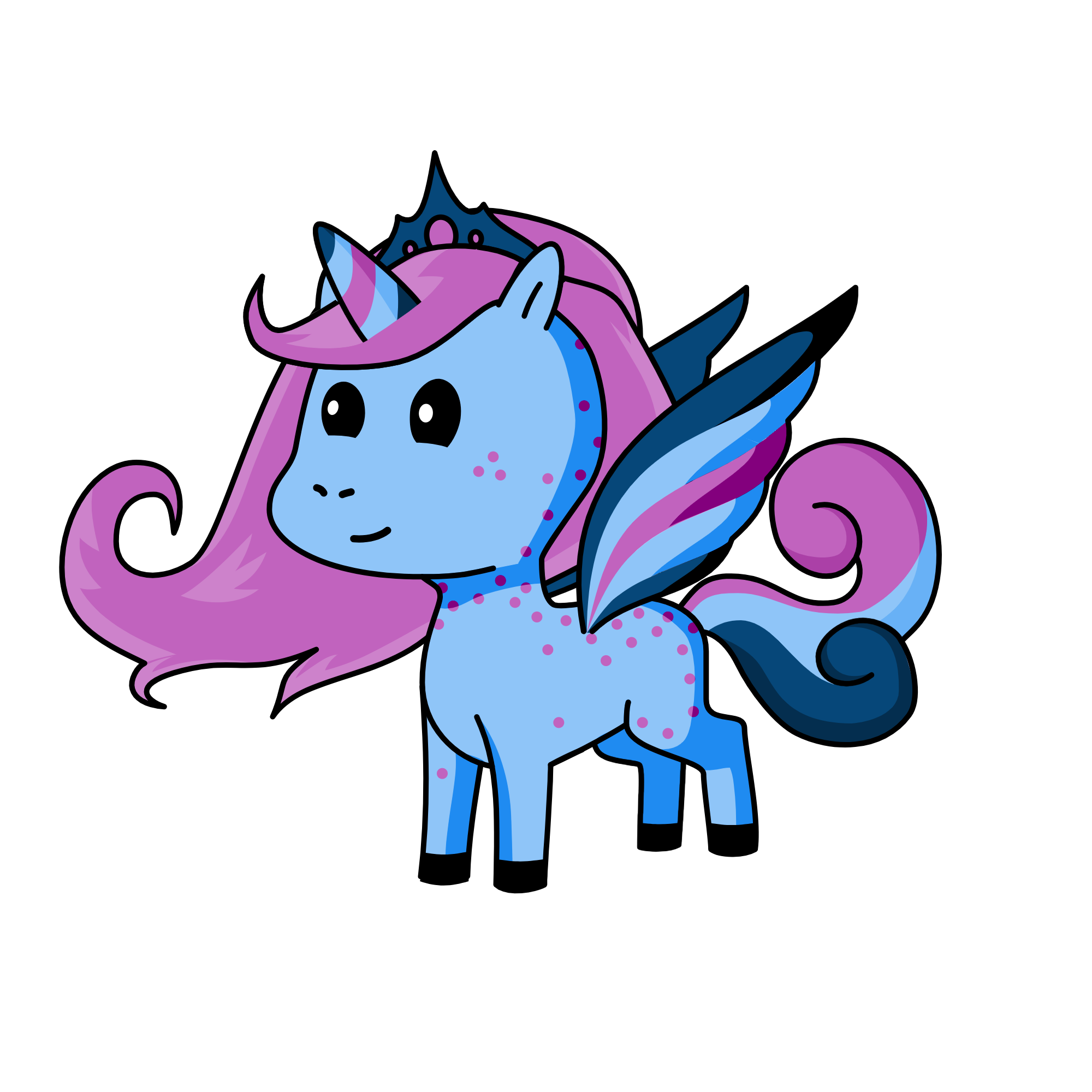 queen, the unicorn