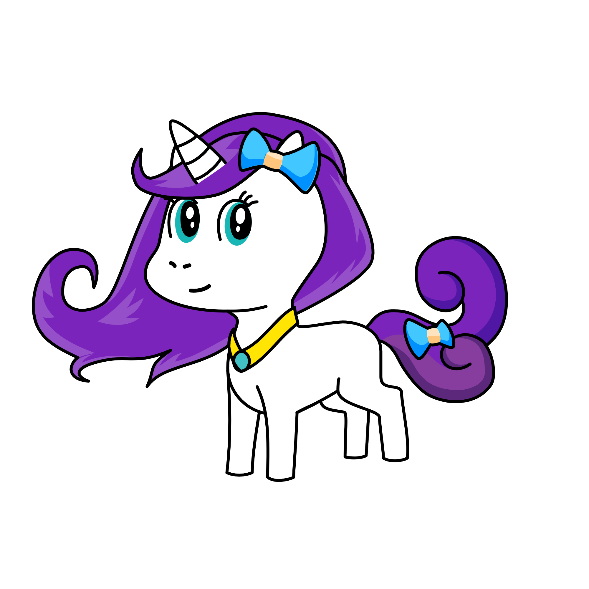 Rairty, the unicorn