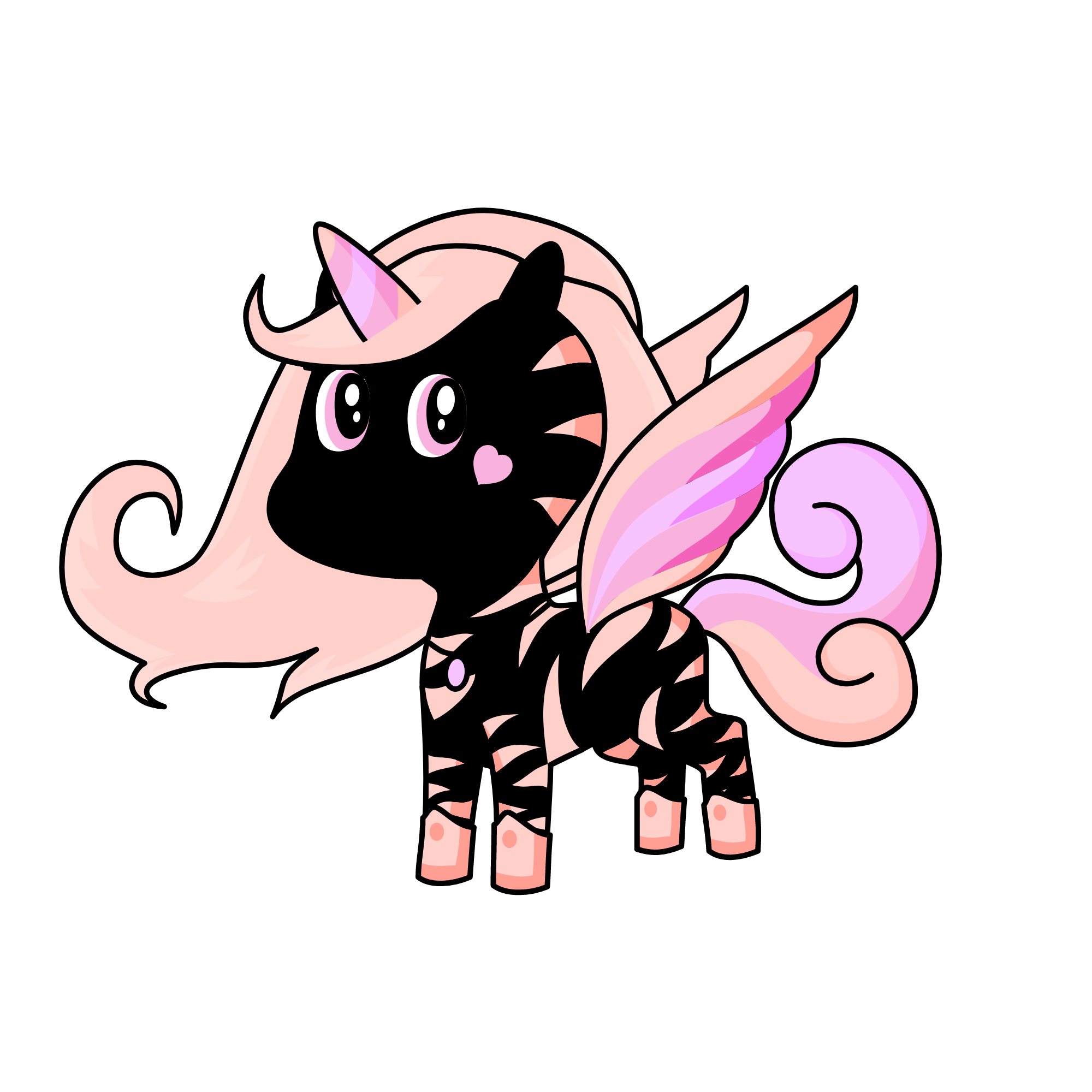 pinky, the unicorn