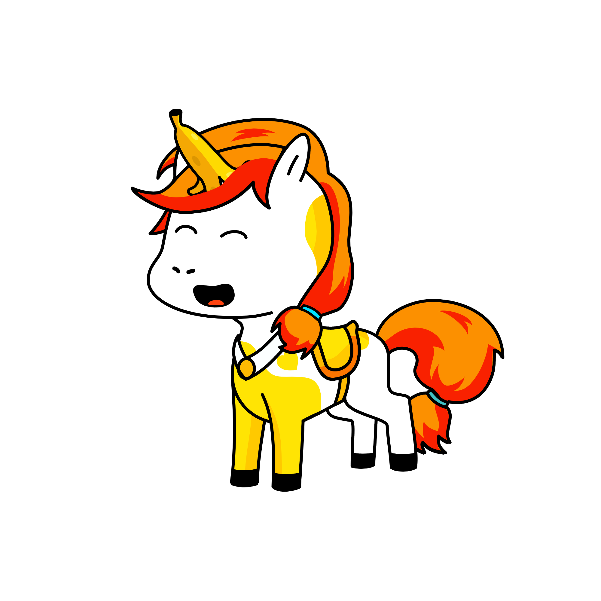 Banana, the unicorn