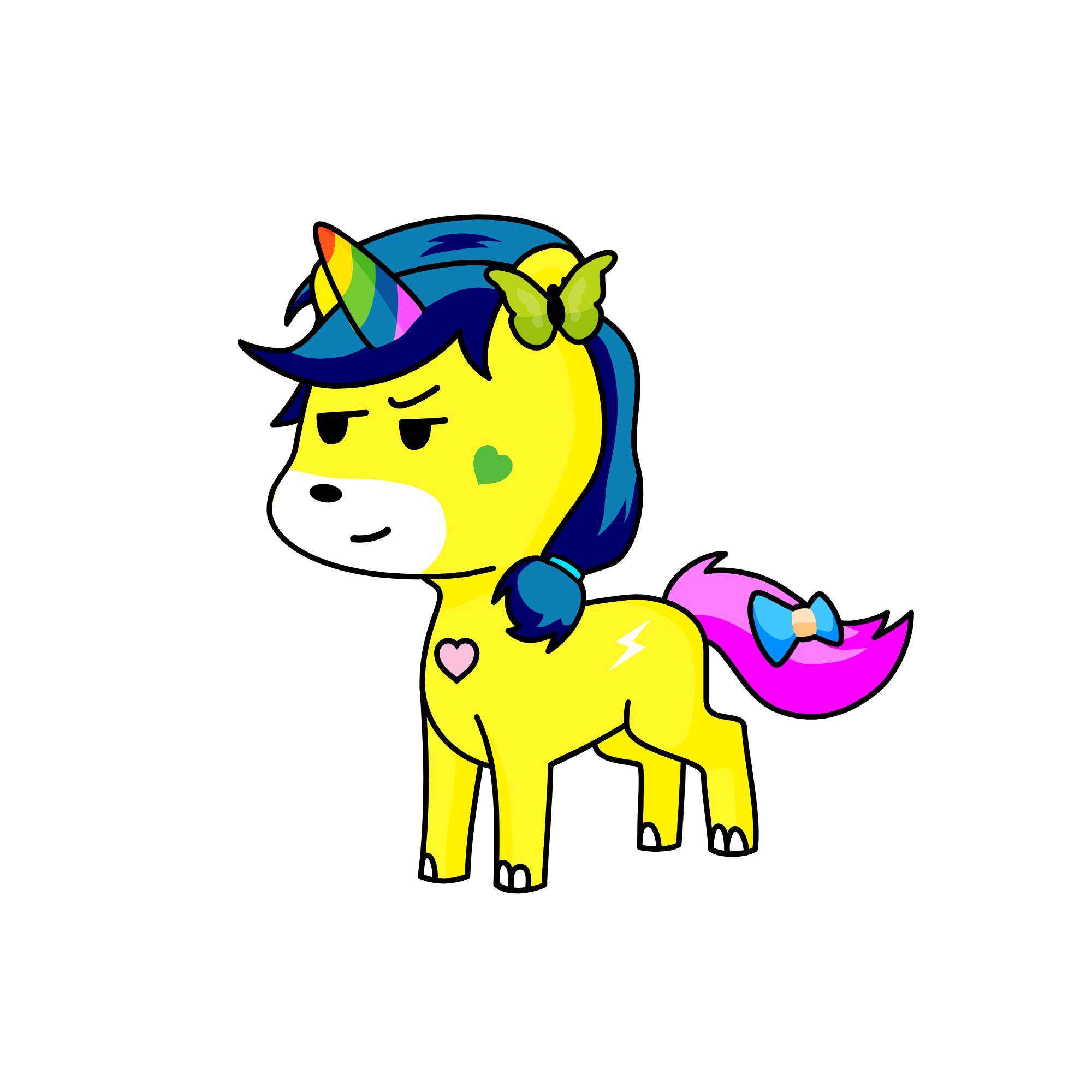 sneaky, the unicorn