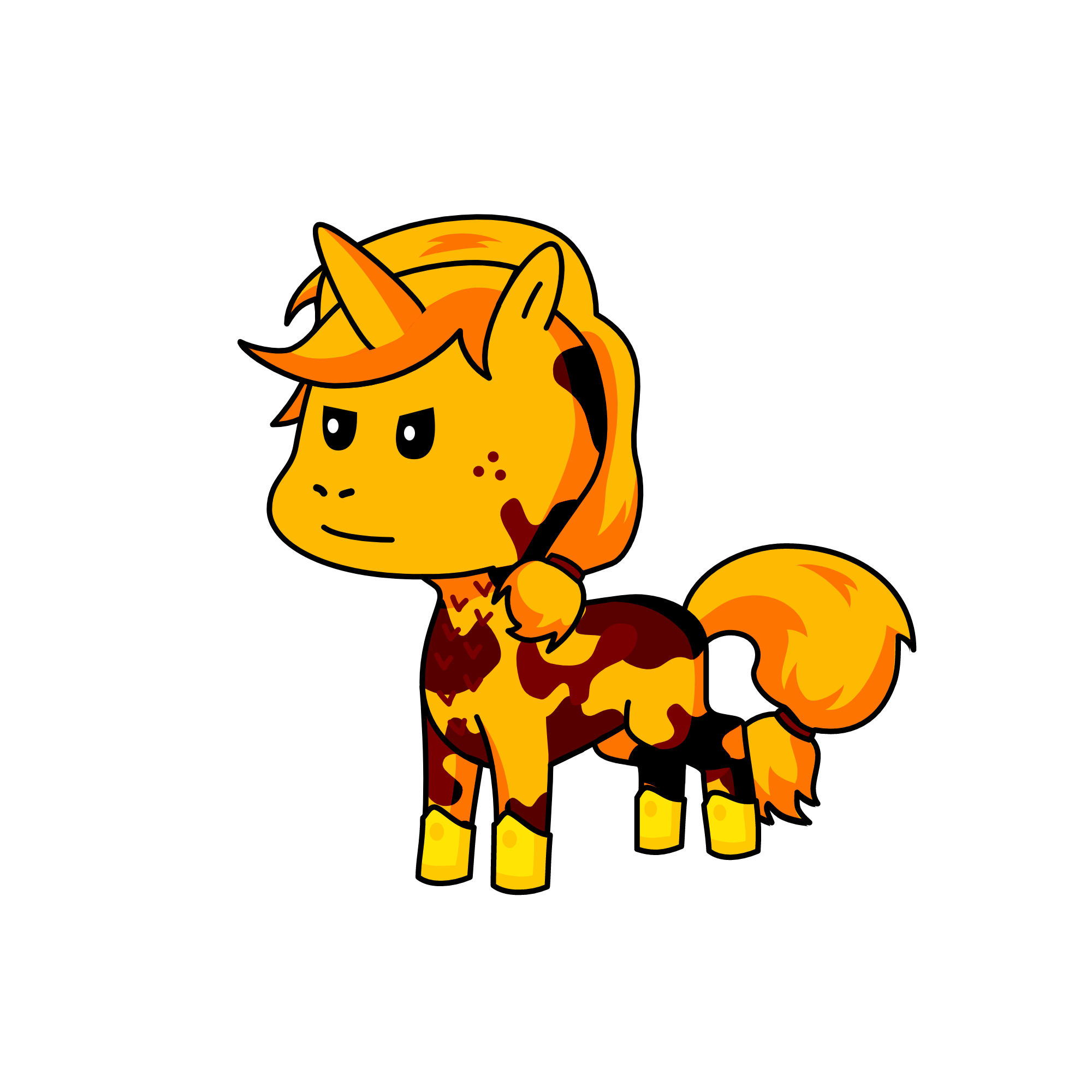 applejack, the unicorn