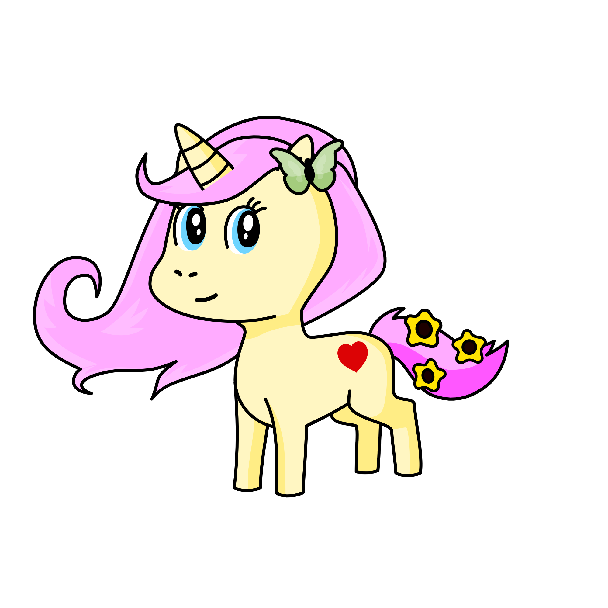 The (BEST) Fluttershy, the unicorn