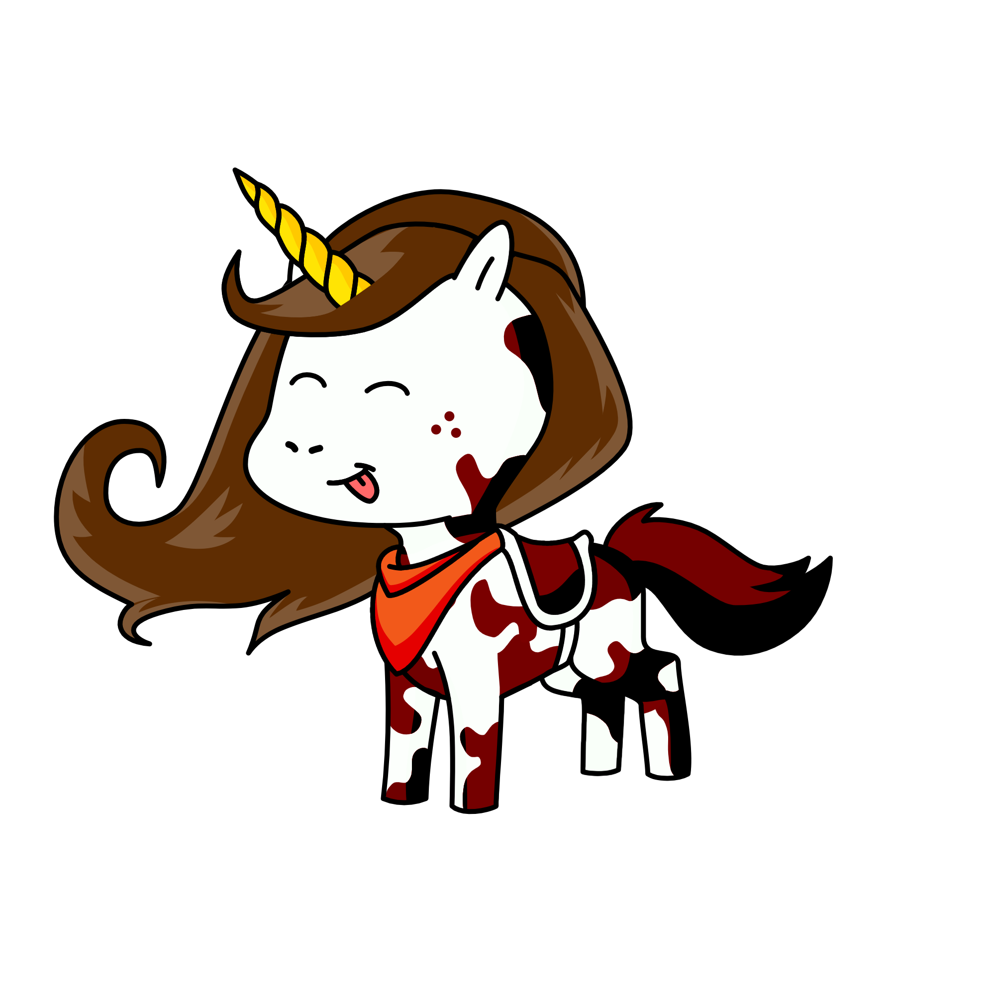 Chocolate, the unicorn