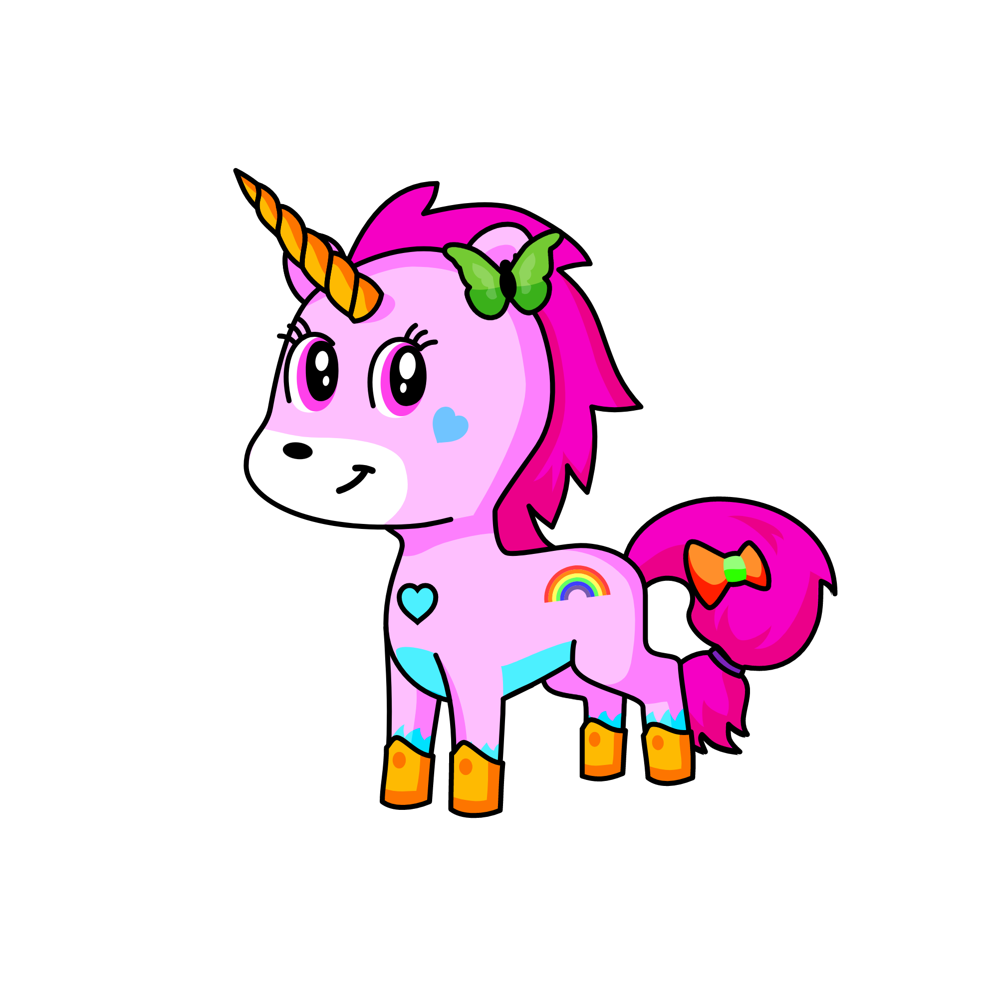 rainbowlight, the unicorn