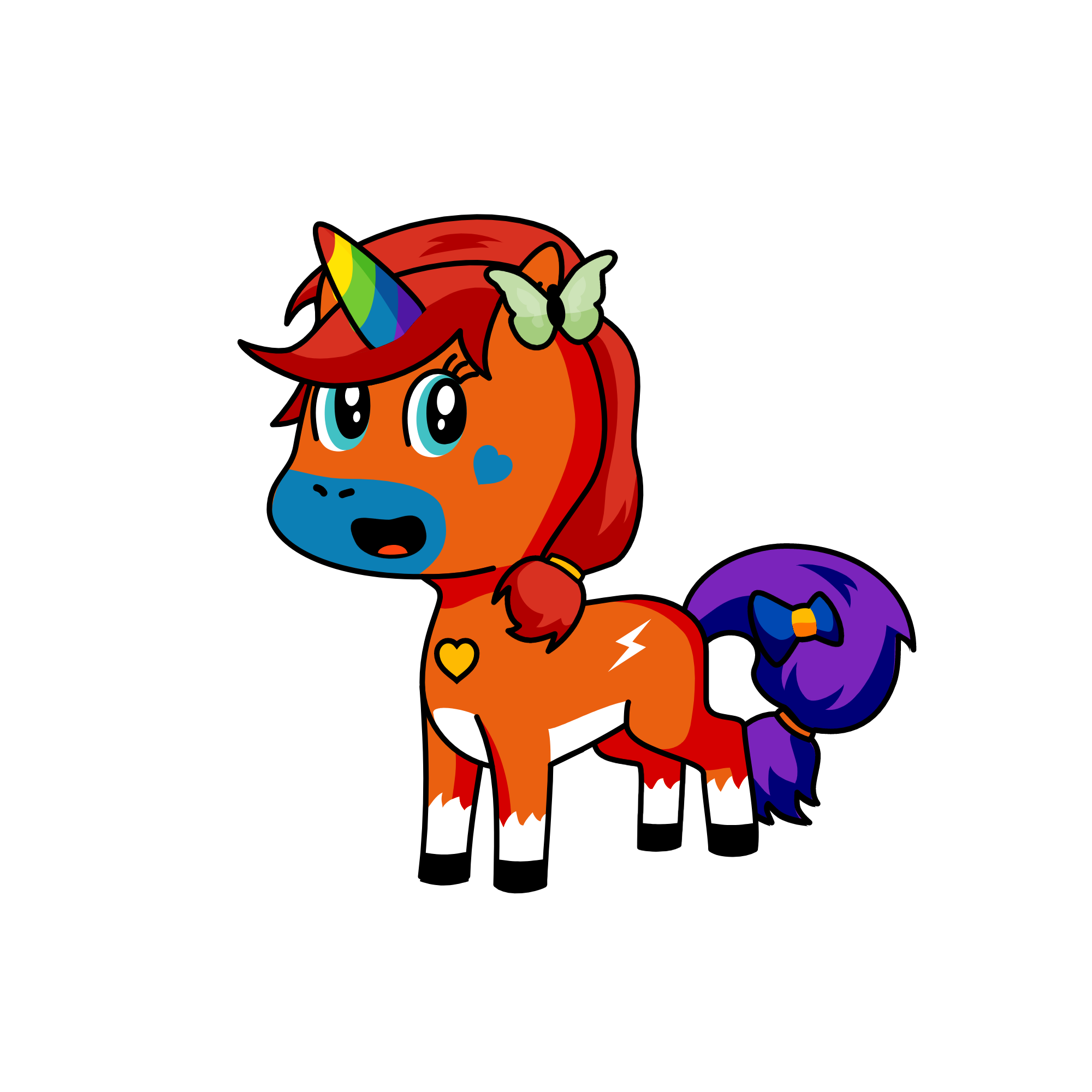 speedy, the unicorn