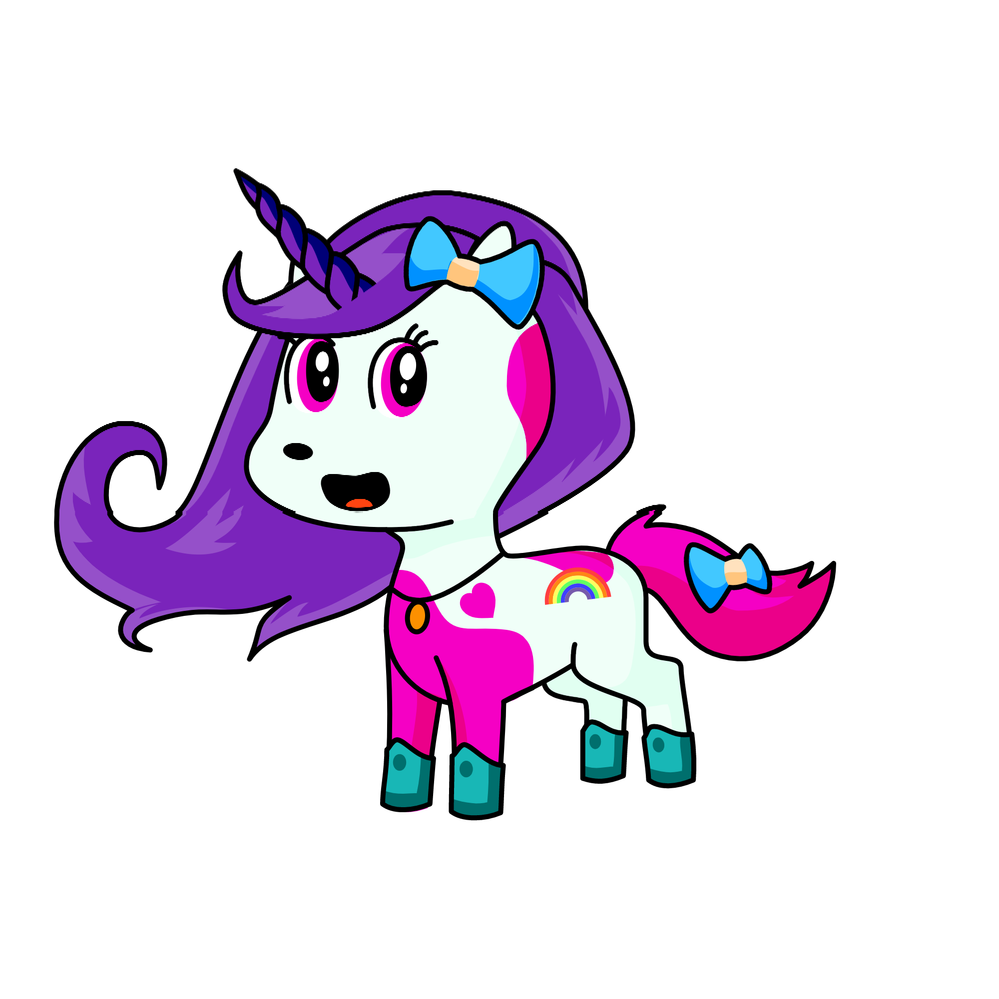 Cutie , the unicorn
