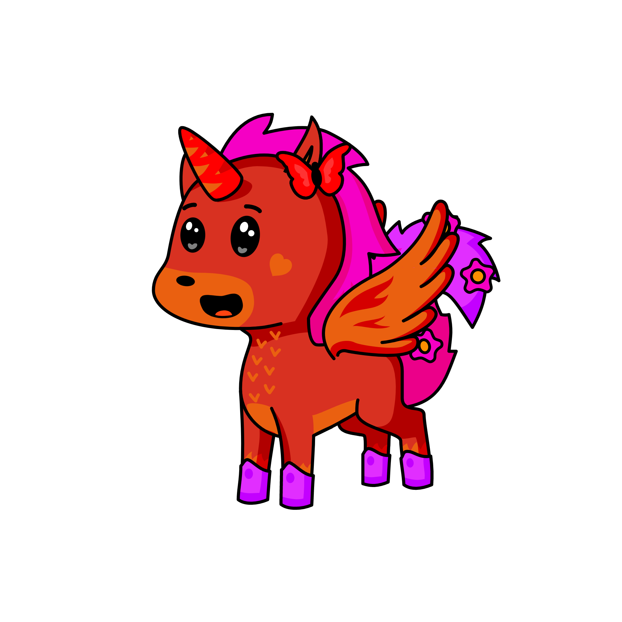 Buzz, the unicorn