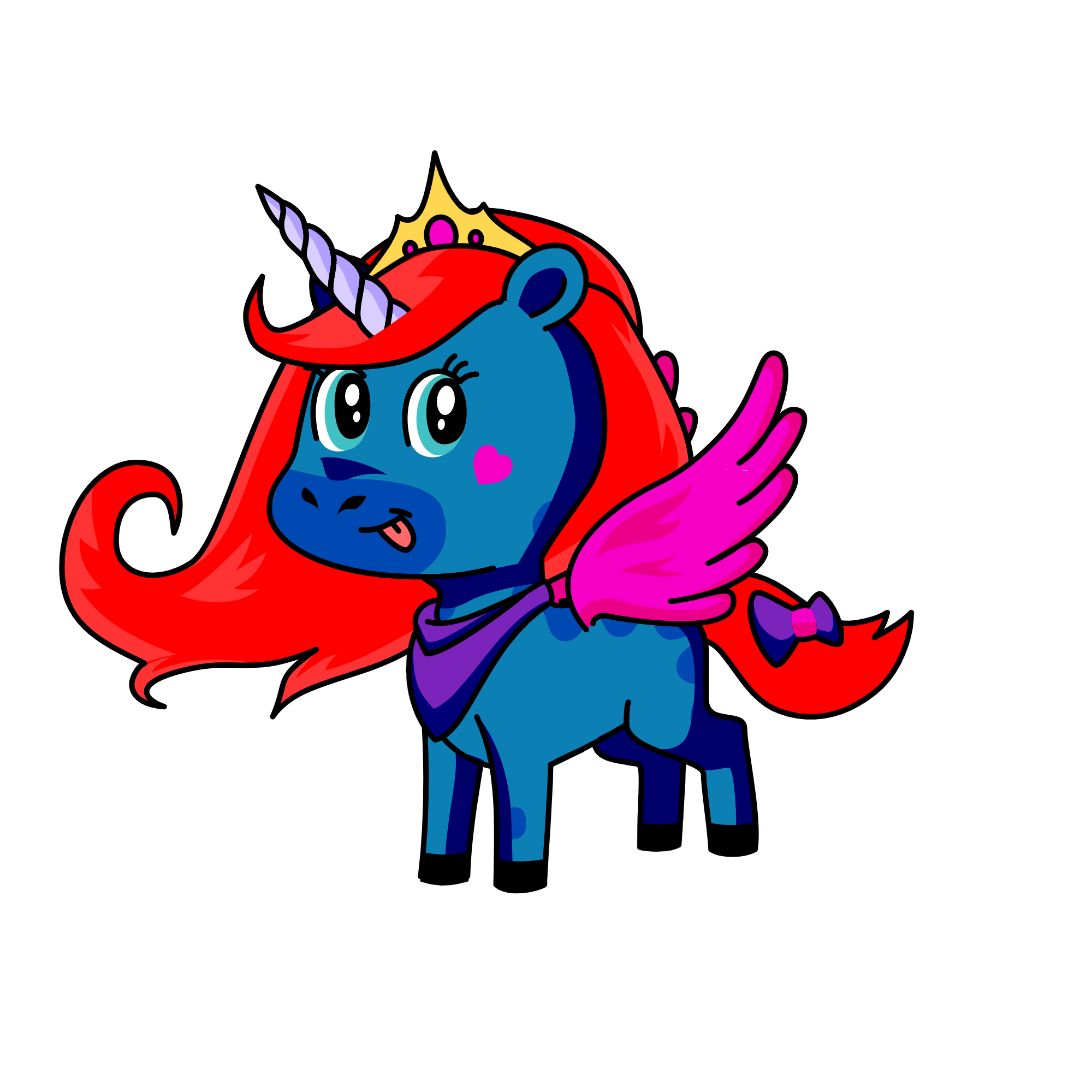 Lisa, the unicorn