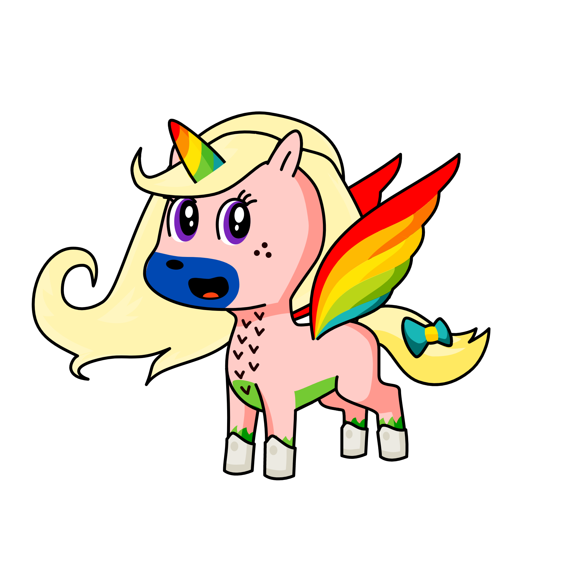 Cupcake :), the unicorn