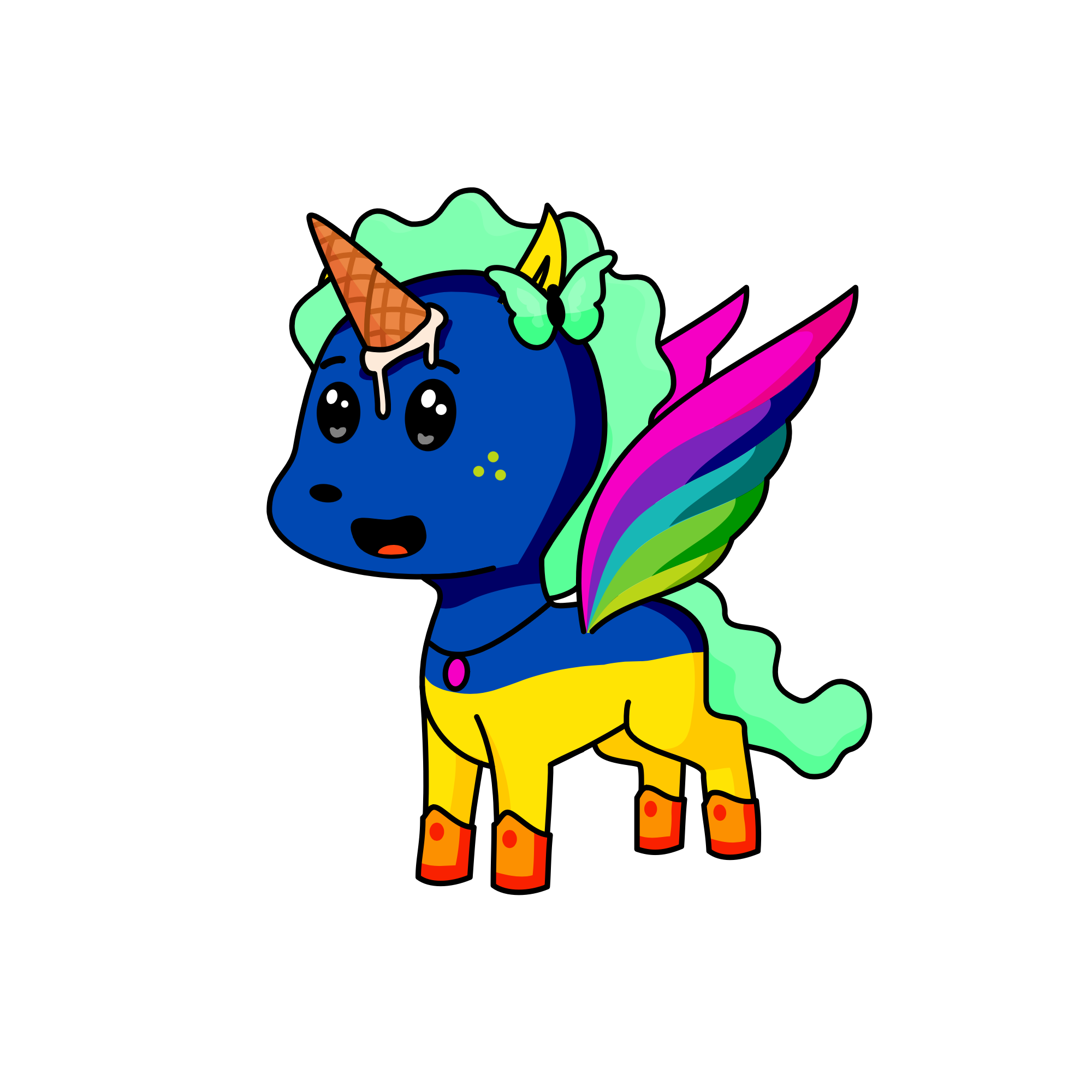 Ice , the unicorn