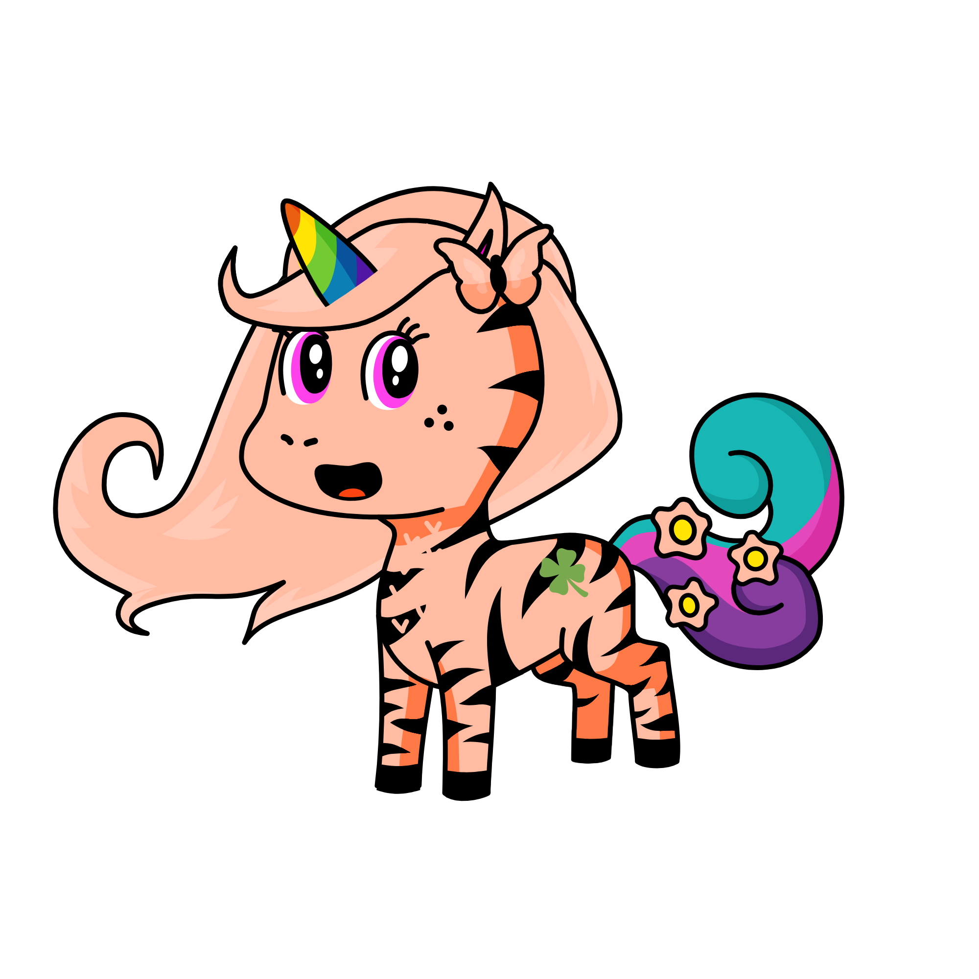 Sky, the unicorn