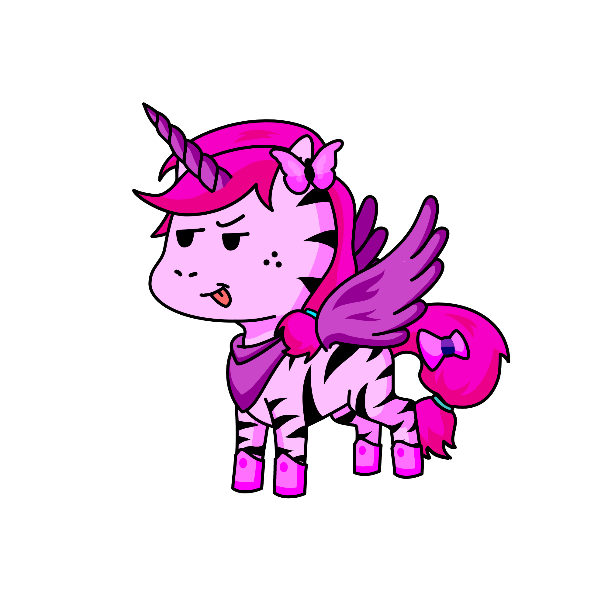 Morning Glory, the unicorn