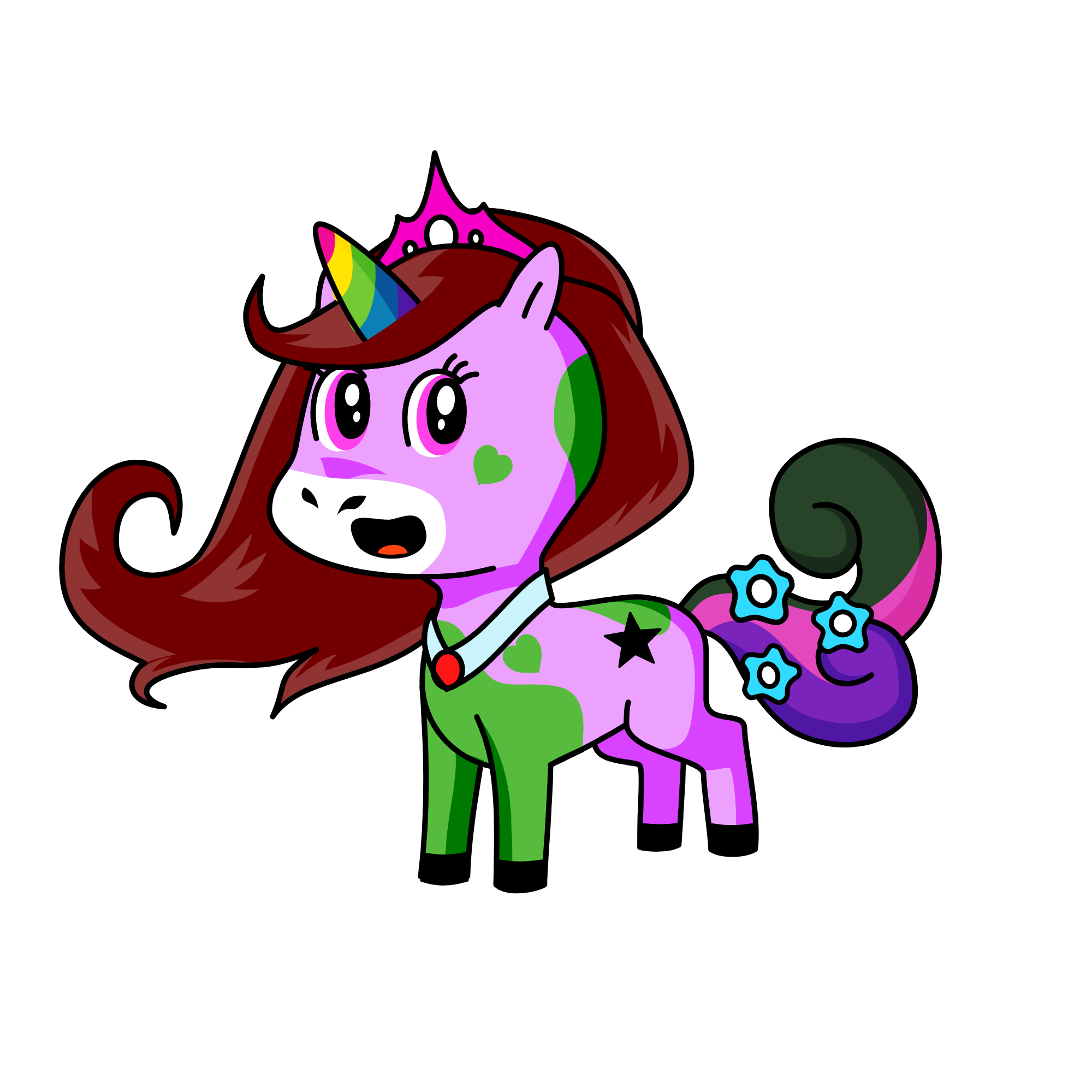pop grui, the unicorn