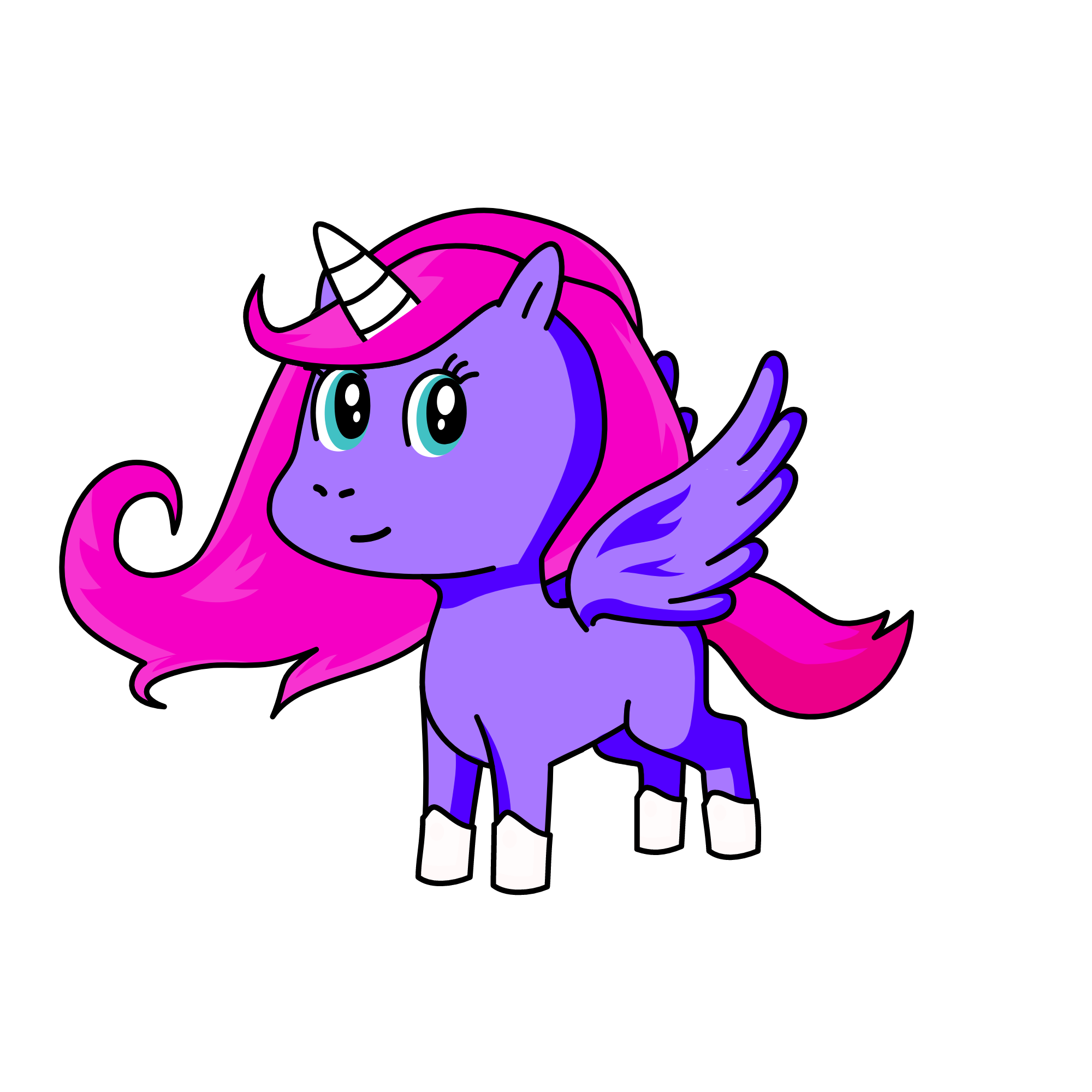 Yanie, the unicorn