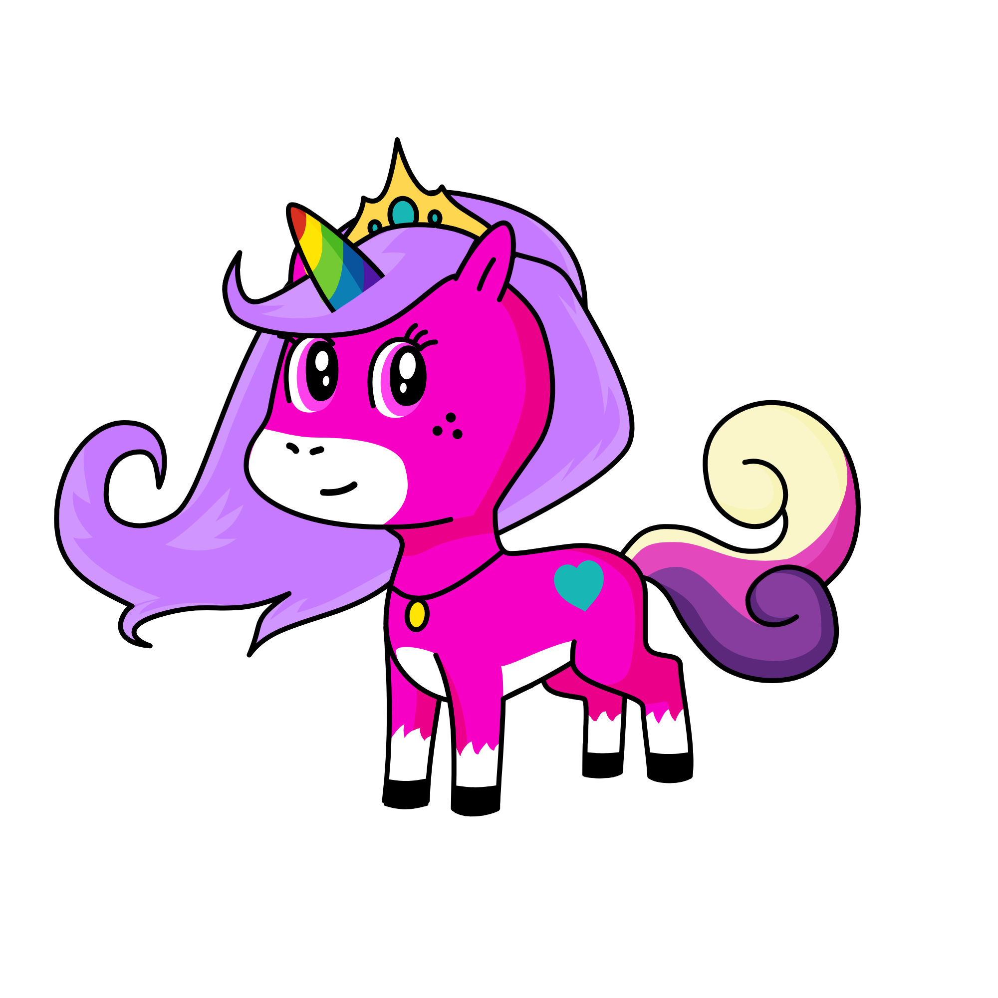 Unica, the unicorn