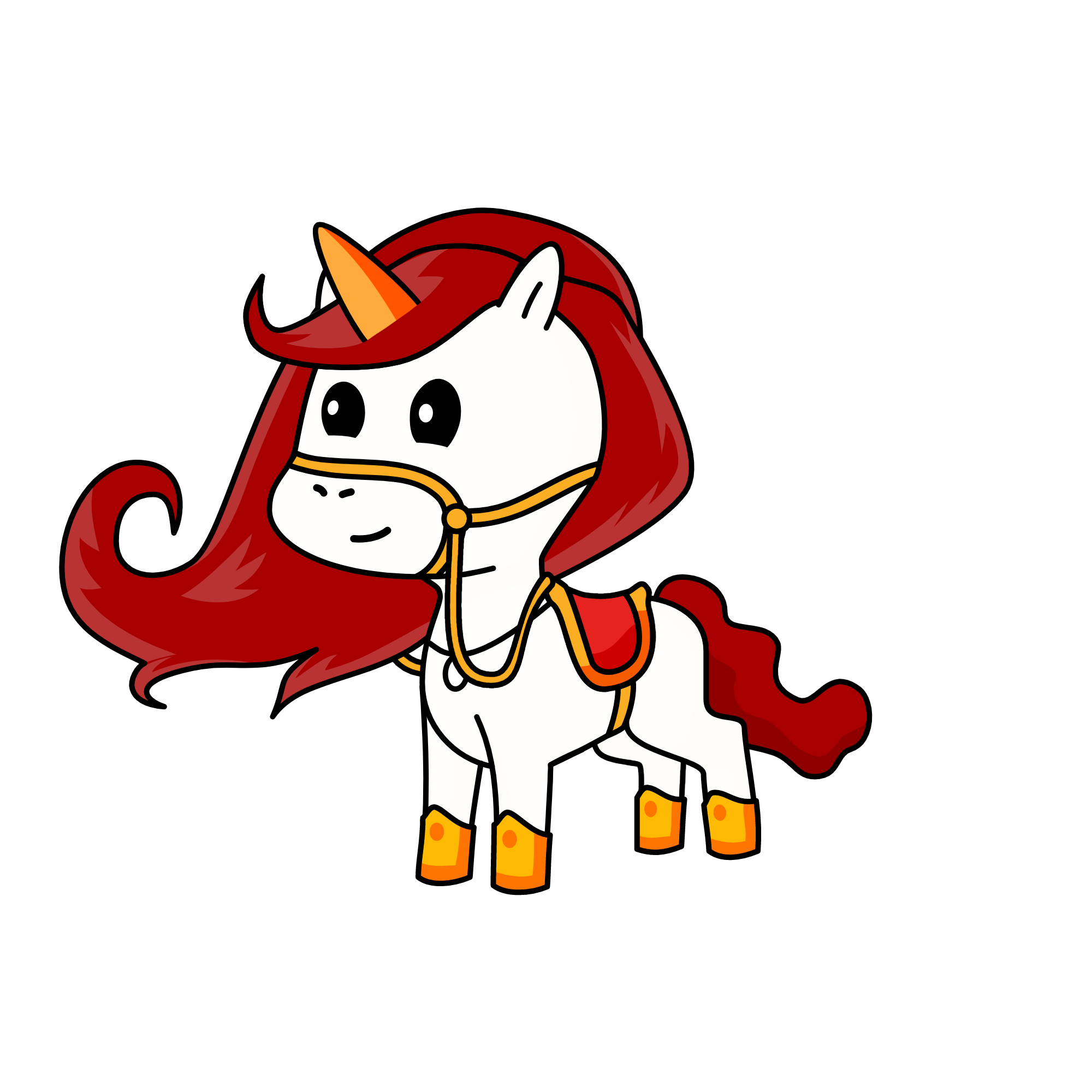 pom pom, the unicorn