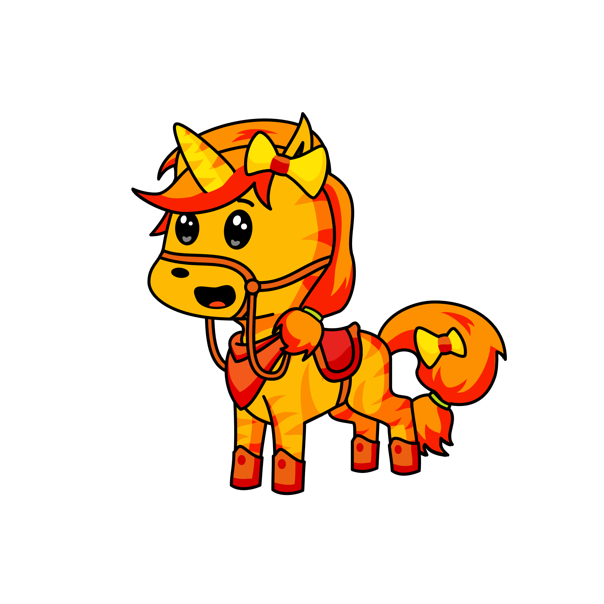 Ridey, the unicorn