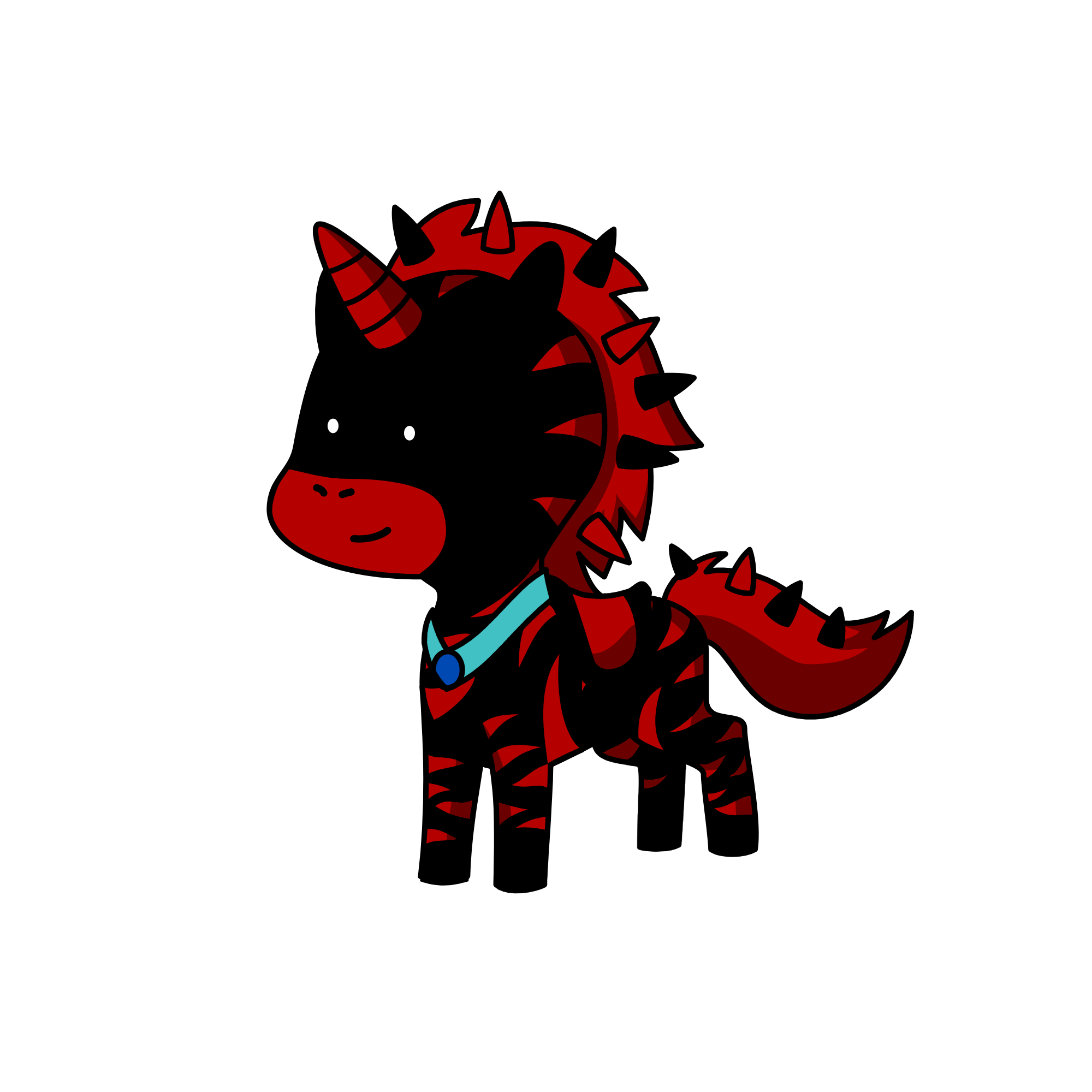 dark, the unicorn