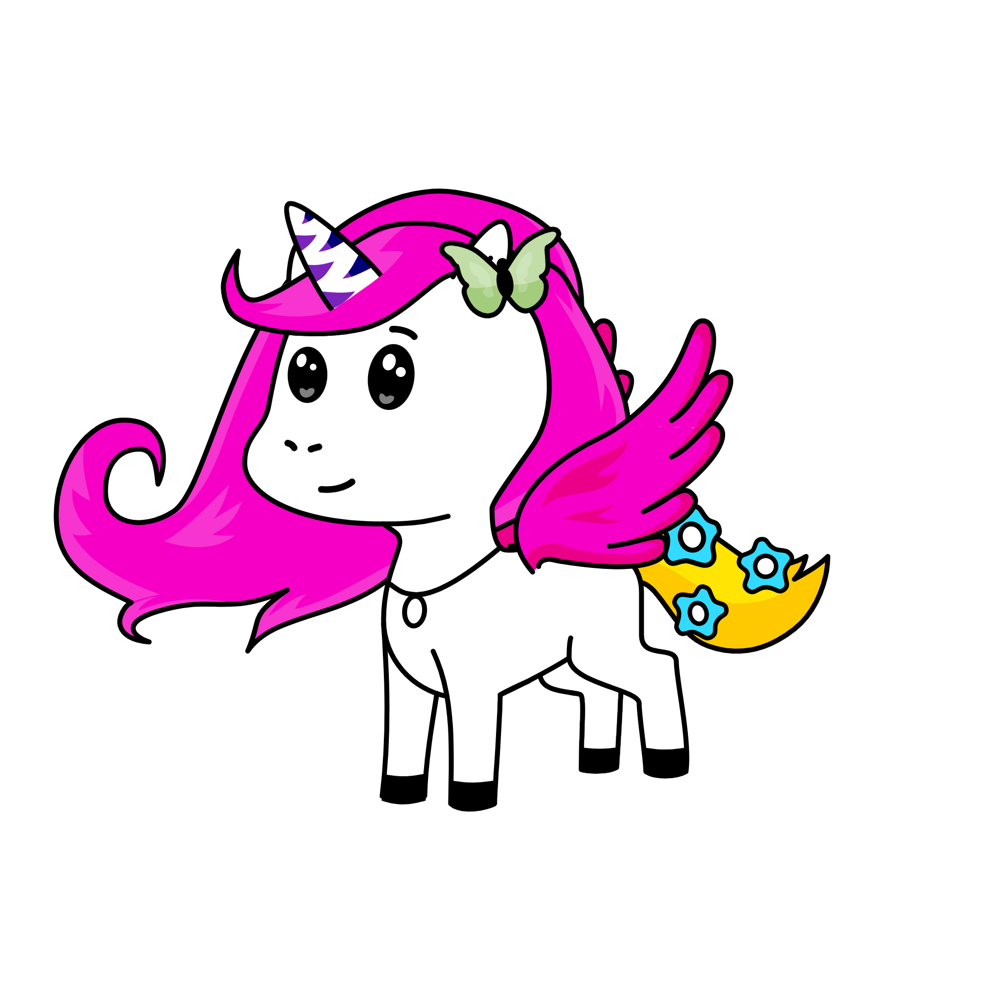 Sparkle, the unicorn