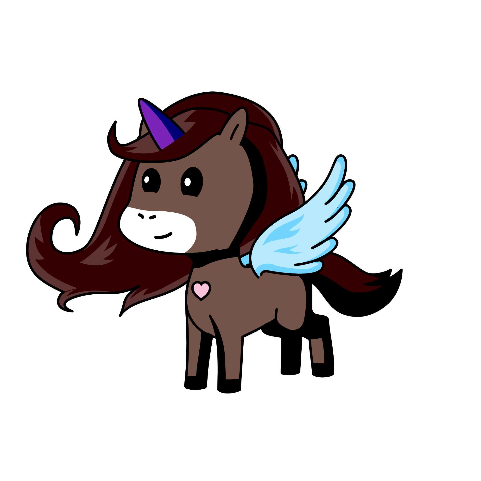 Chocolate, the unicorn