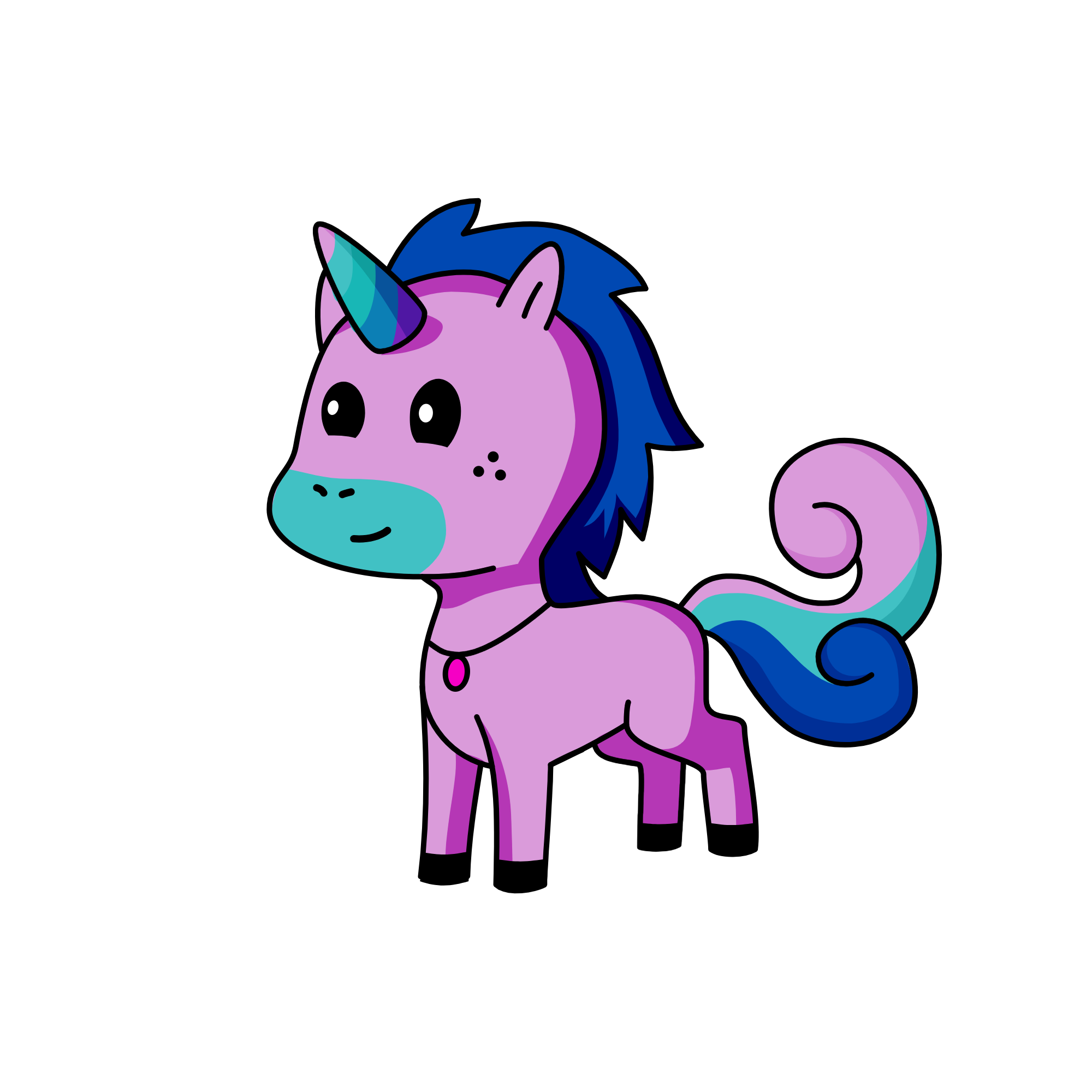 Sweet squad, the unicorn