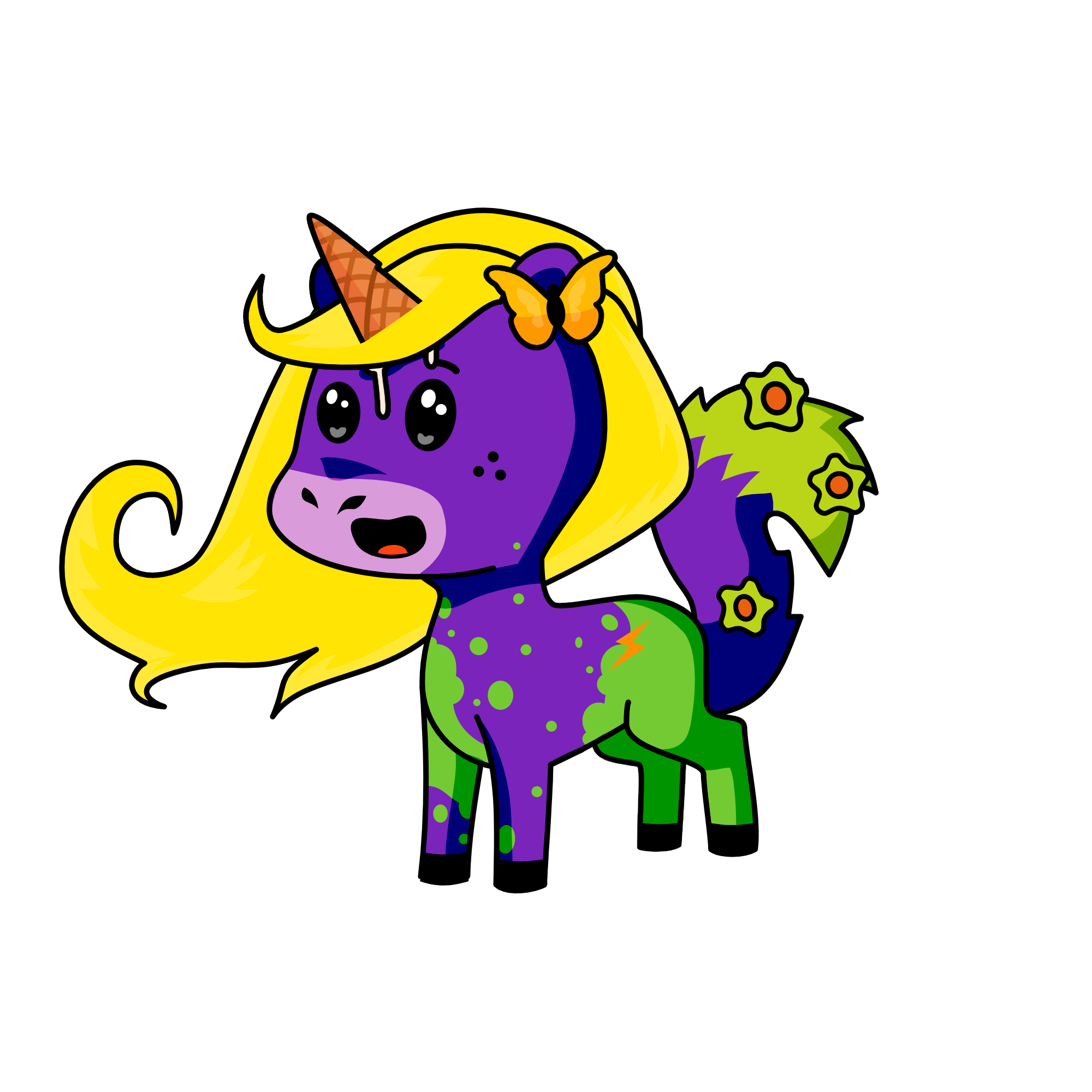 bhgvbhnb, the unicorn