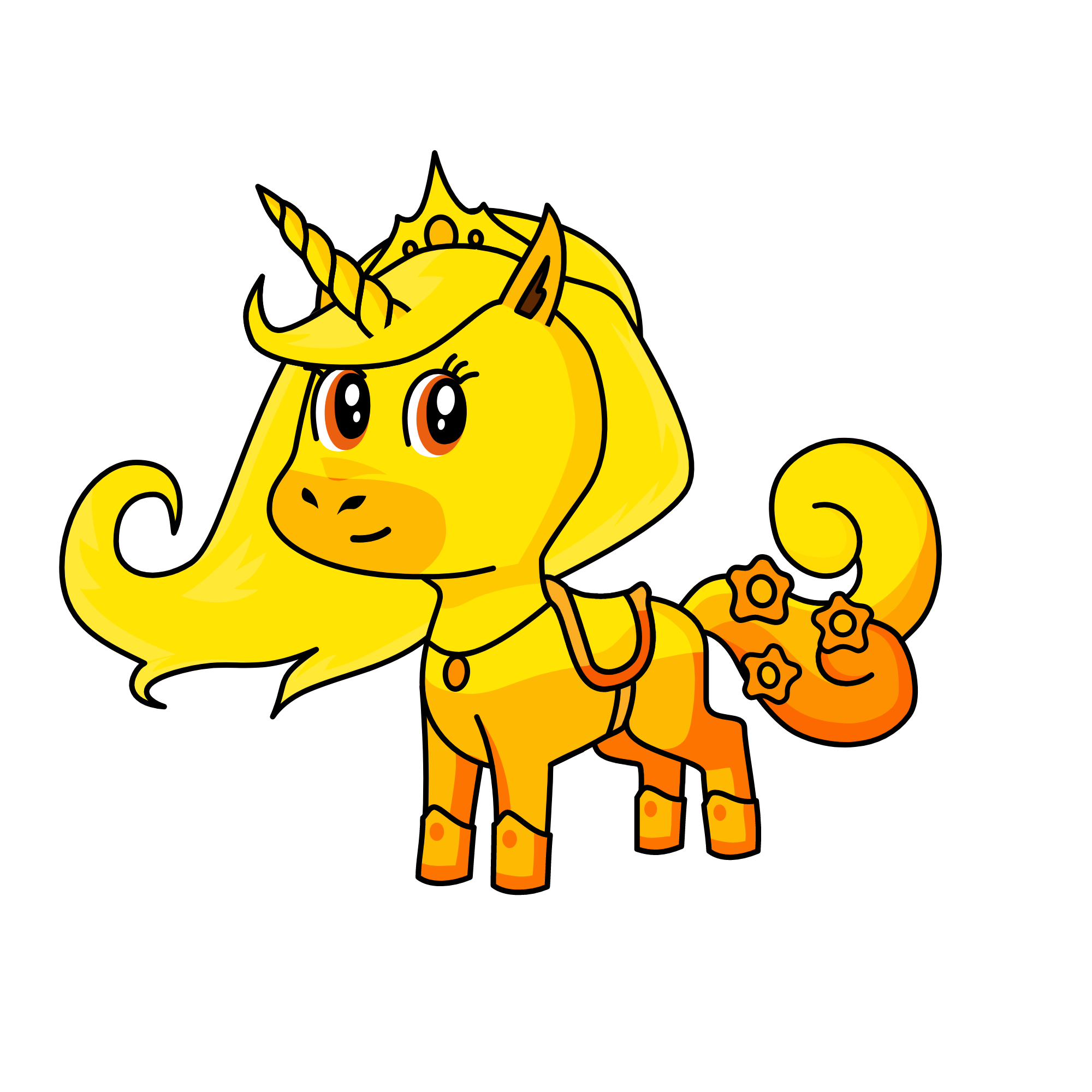 goldie, the unicorn
