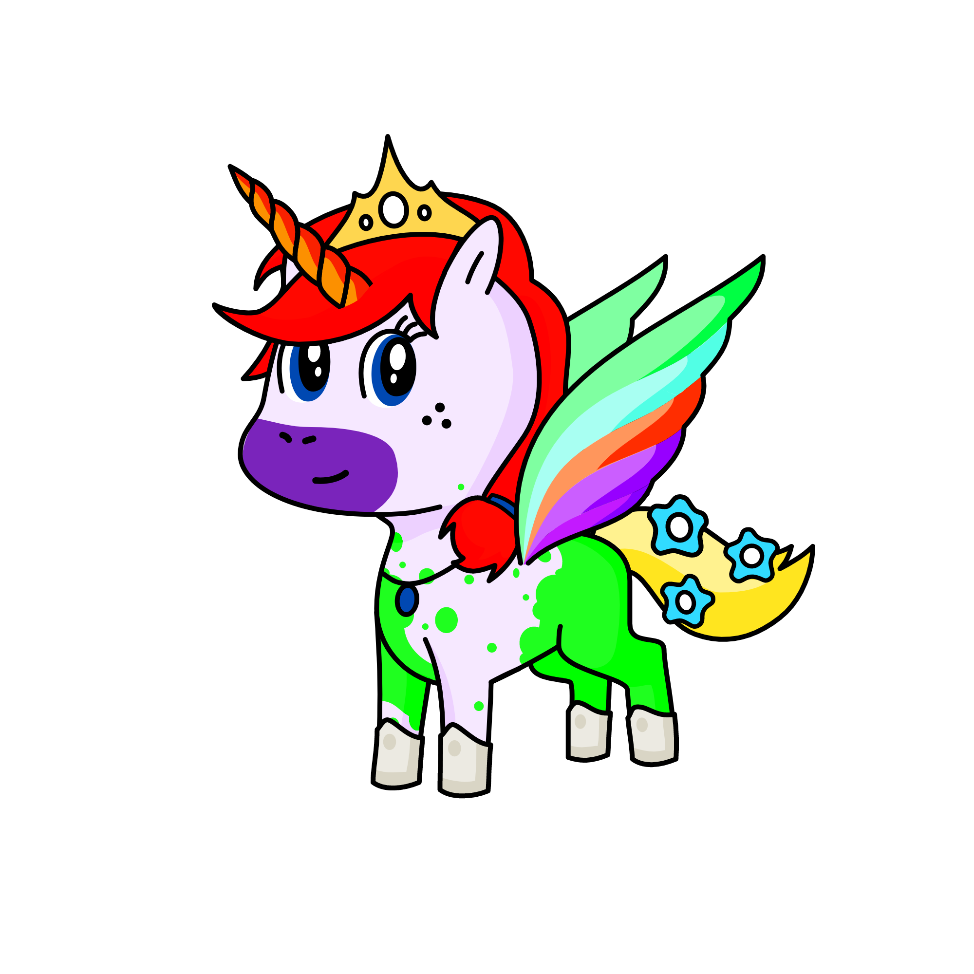 Ivory, the unicorn