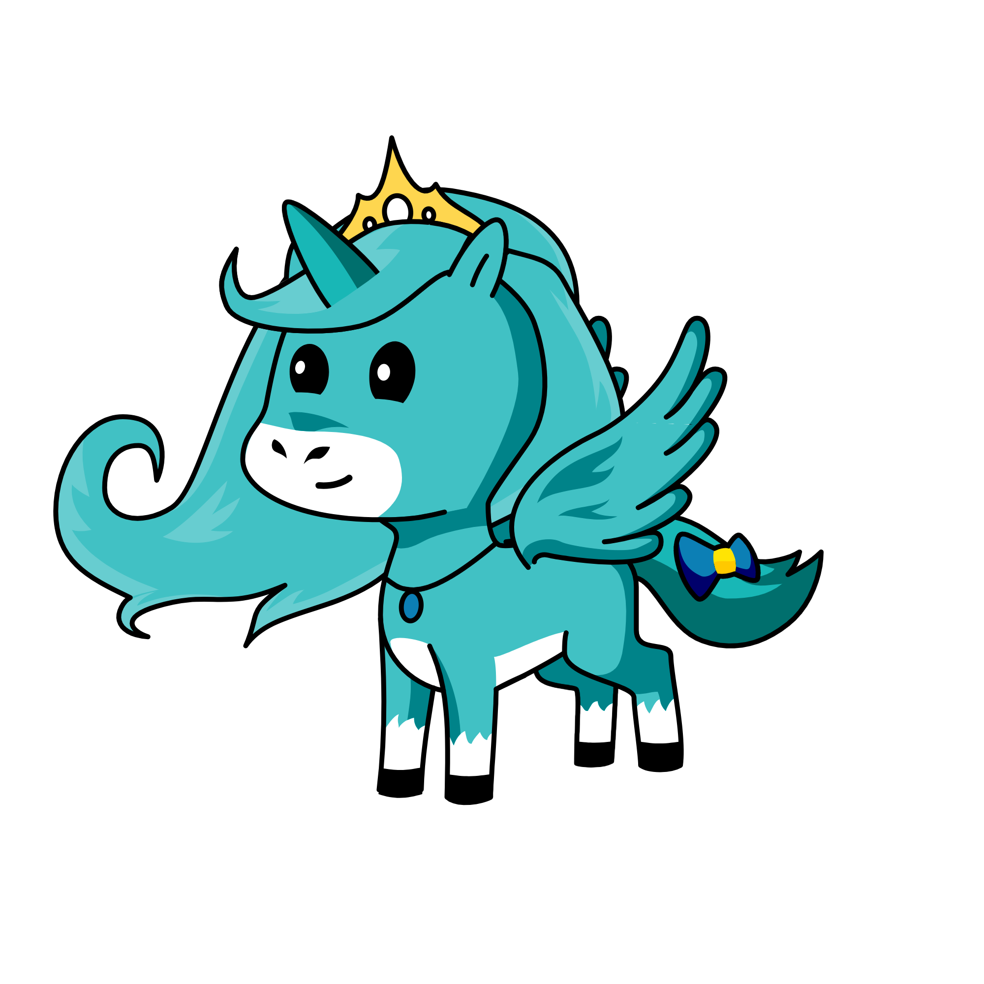 bluey , the unicorn