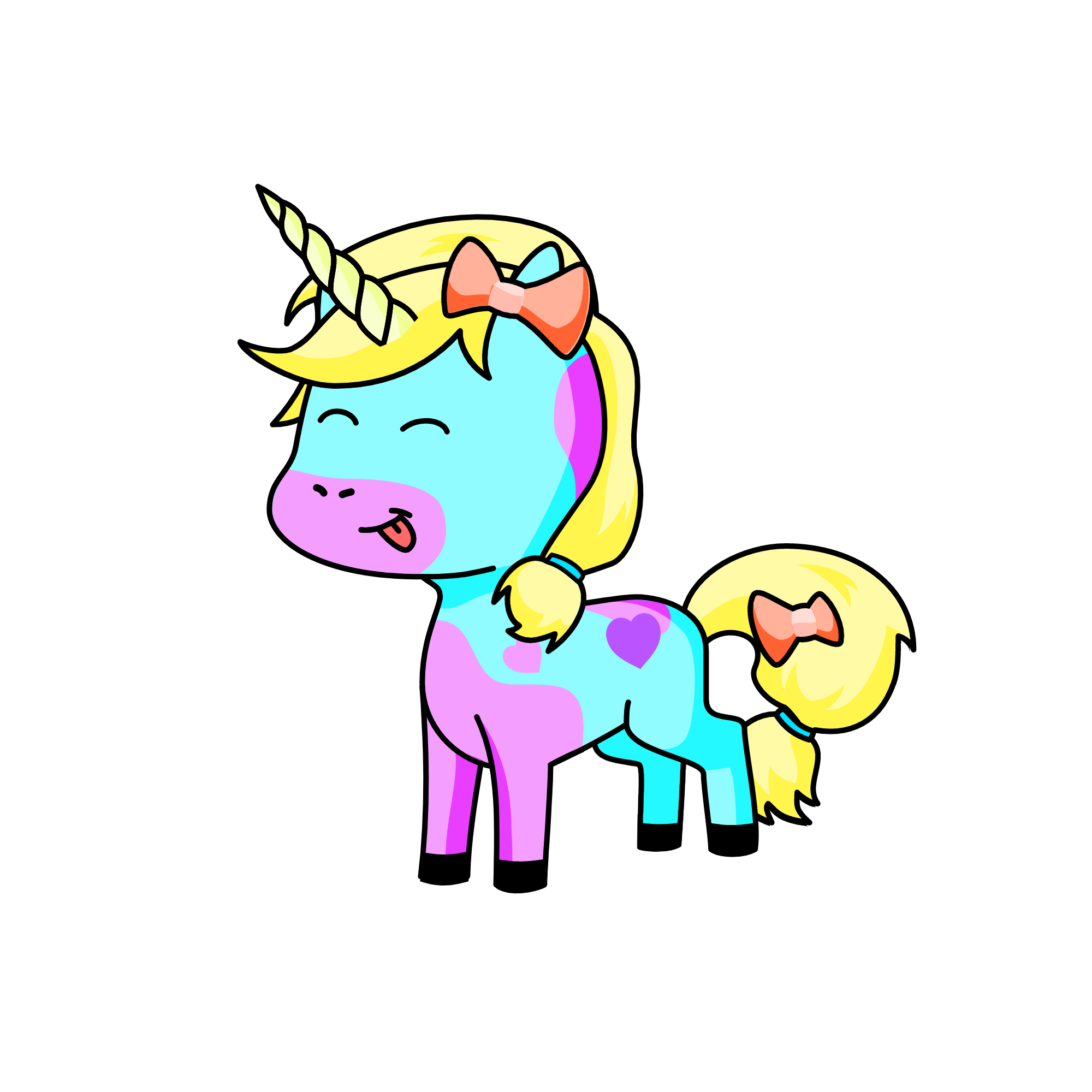 Cotton Candy, the unicorn