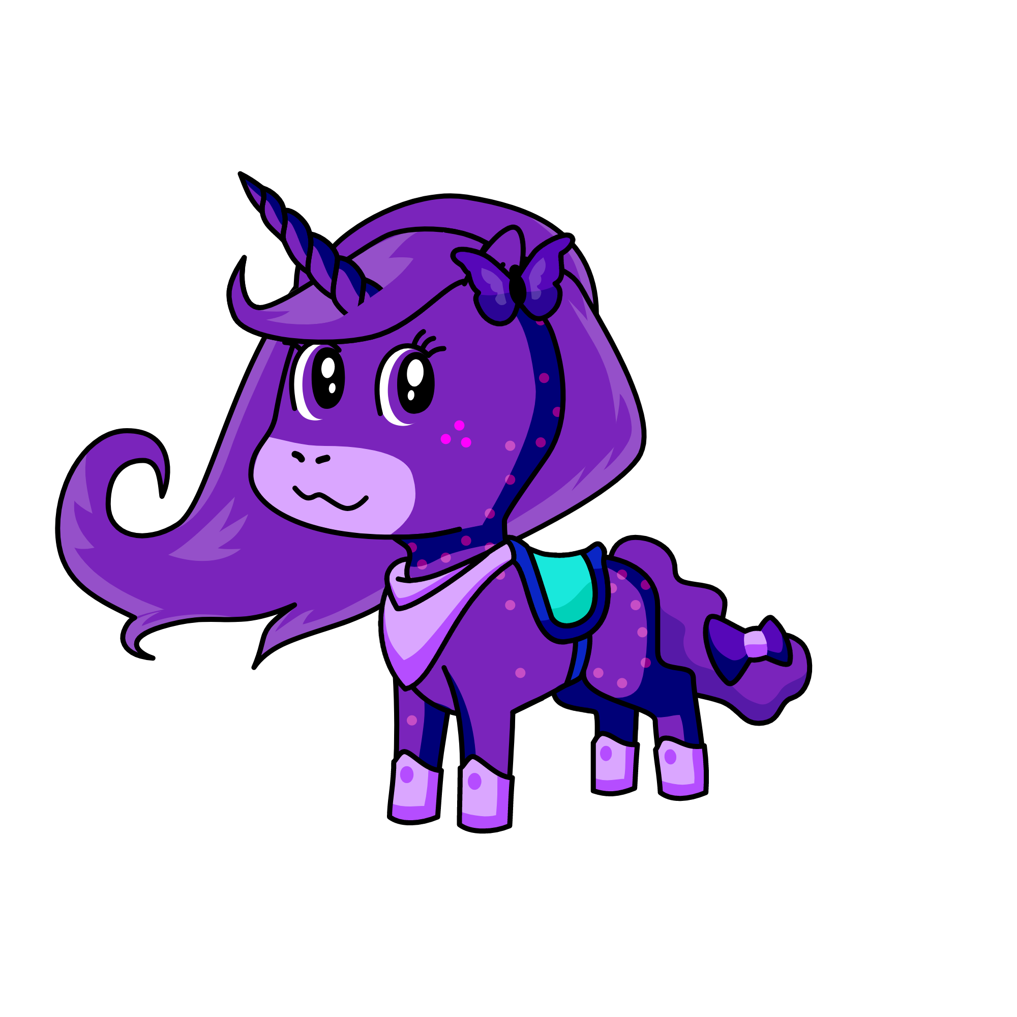 prety, the unicorn