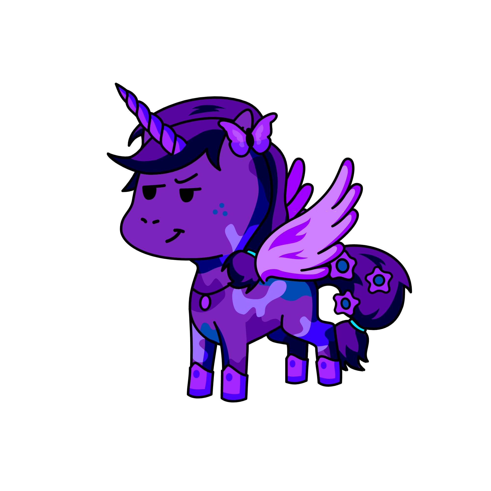 Plumdapple, the unicorn