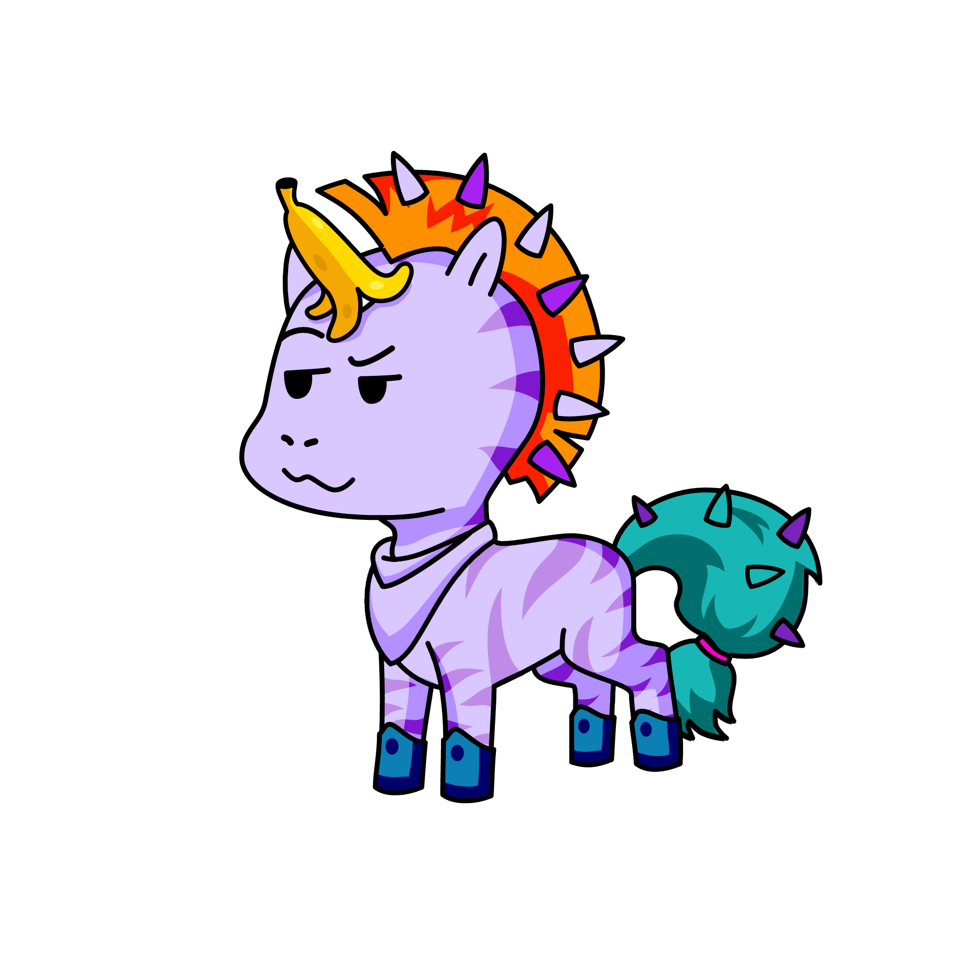 girl mem, the unicorn