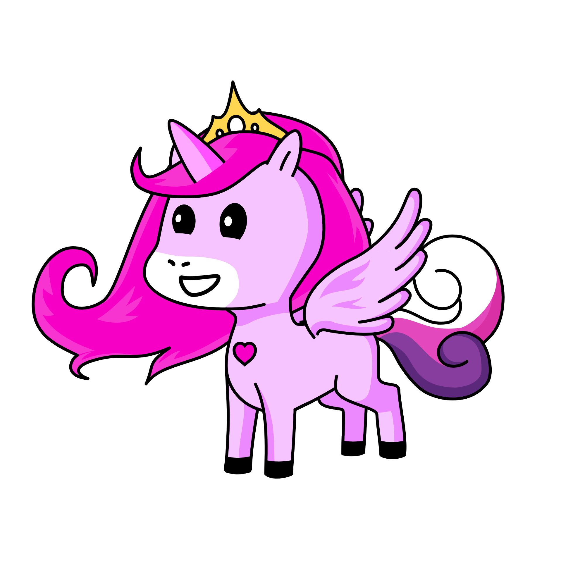 Pinky Pie, the unicorn