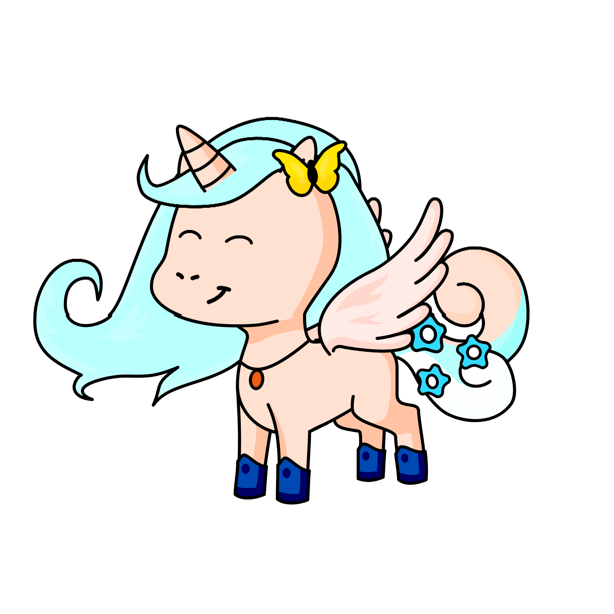 Midnight Star Gaze, the unicorn