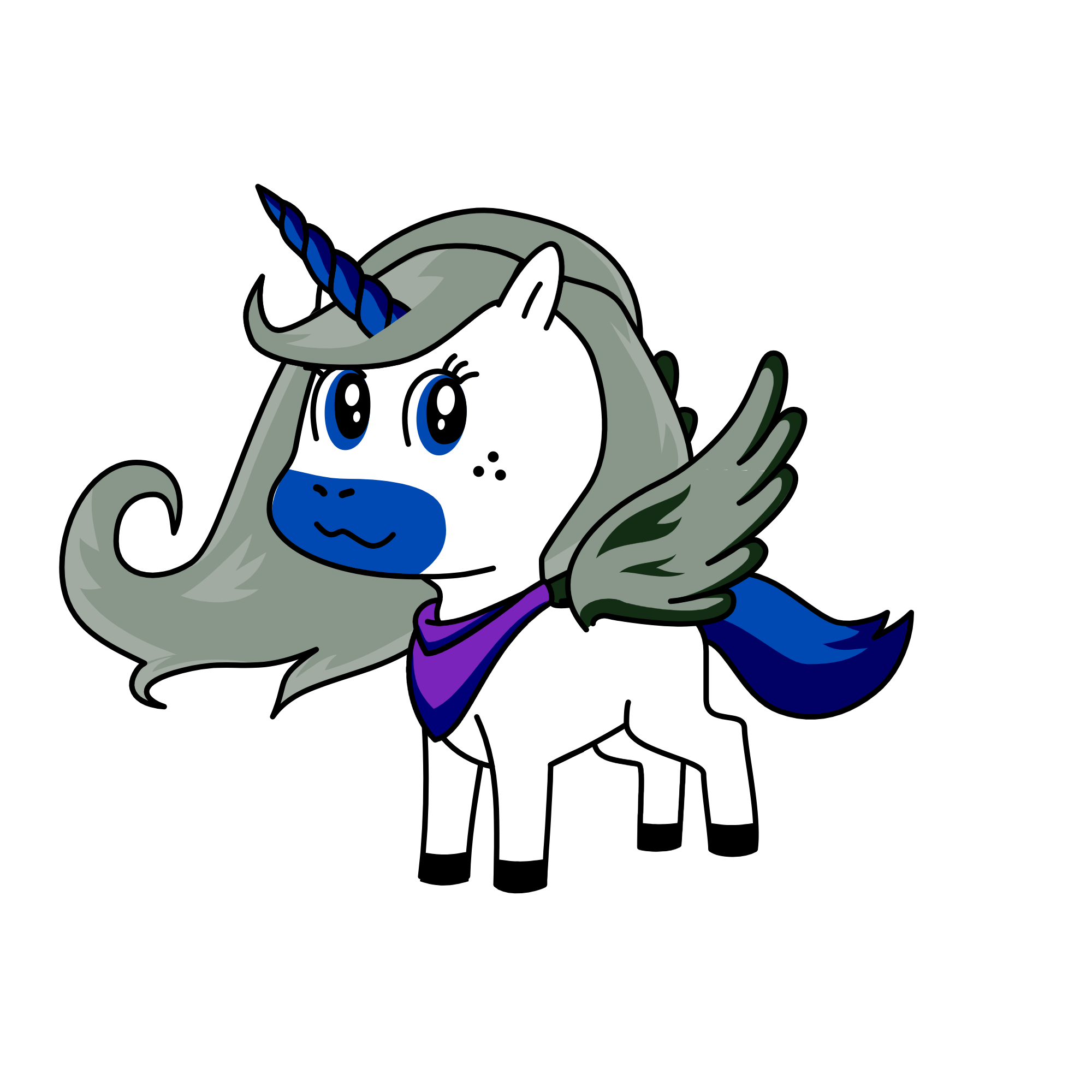 Lilly, the unicorn