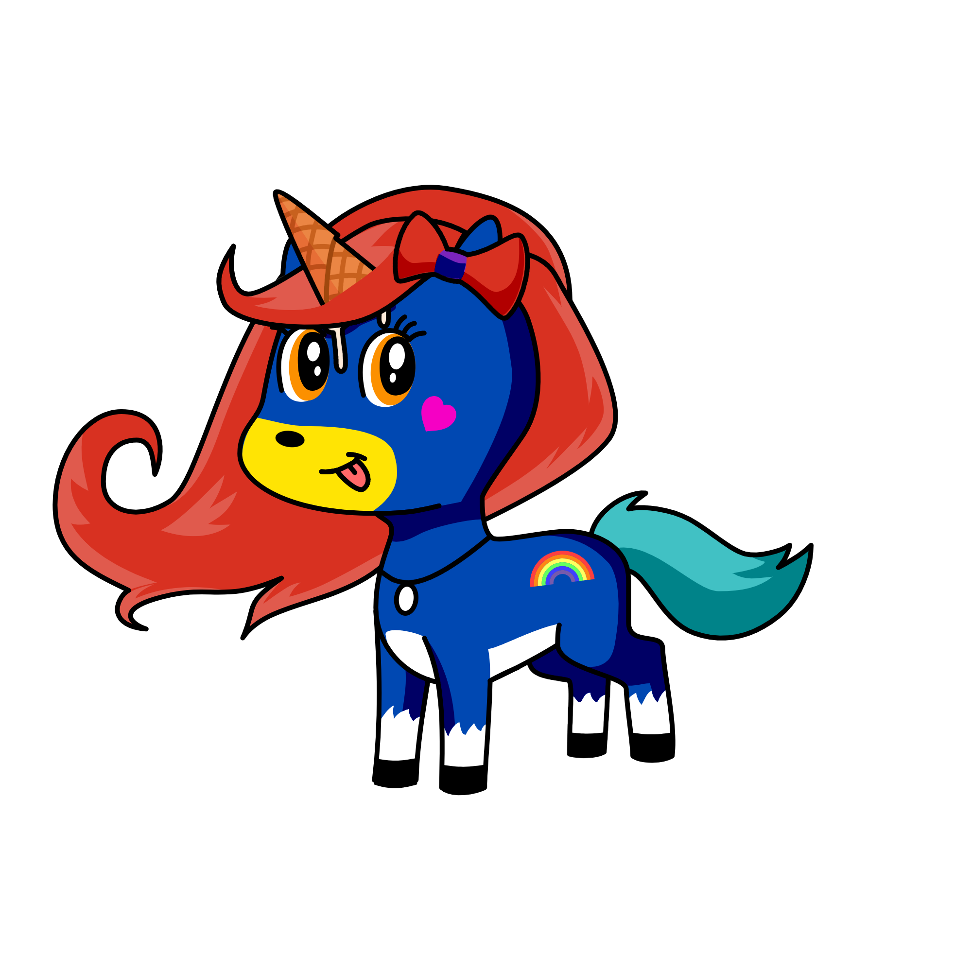 Lisa, the unicorn
