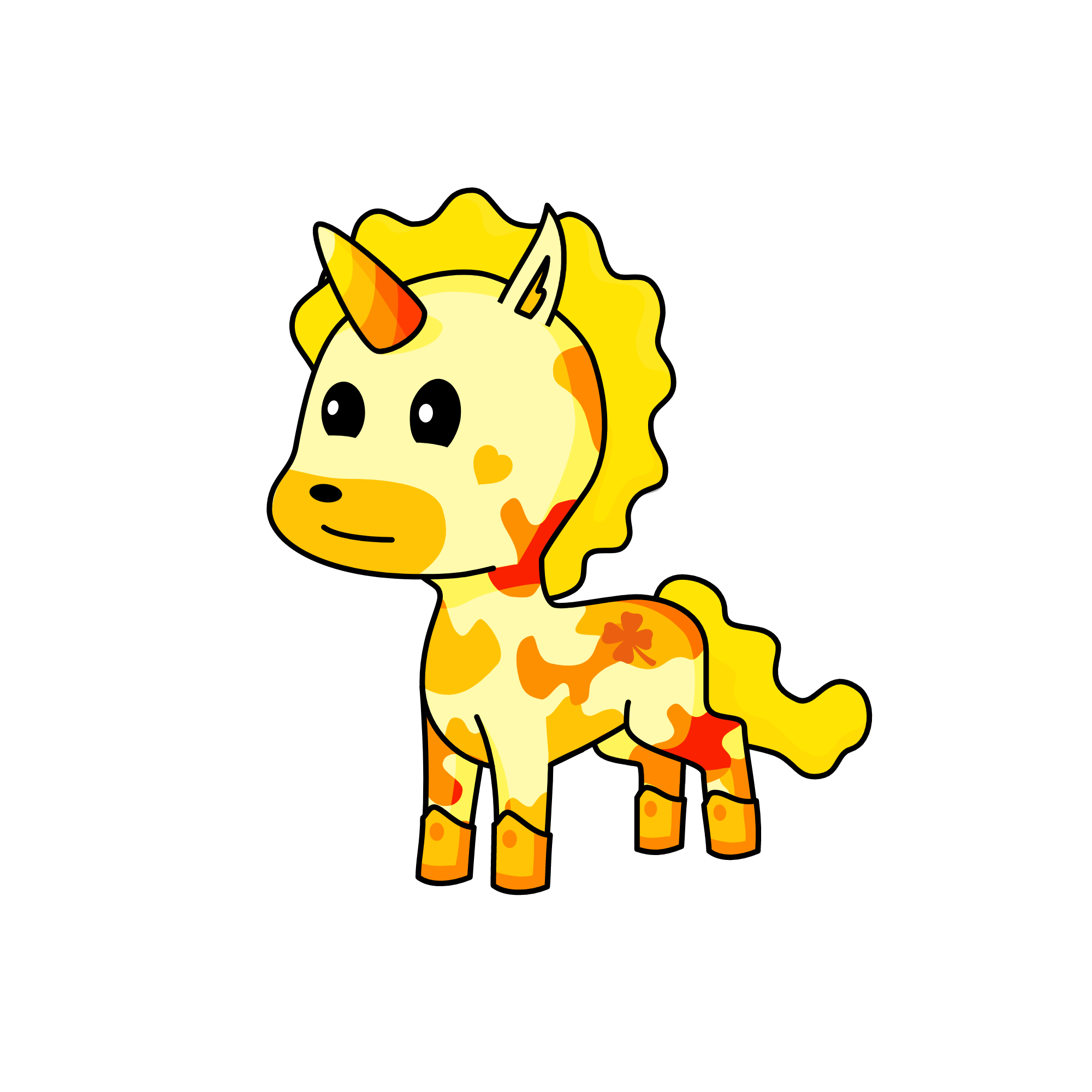 Bright, the unicorn