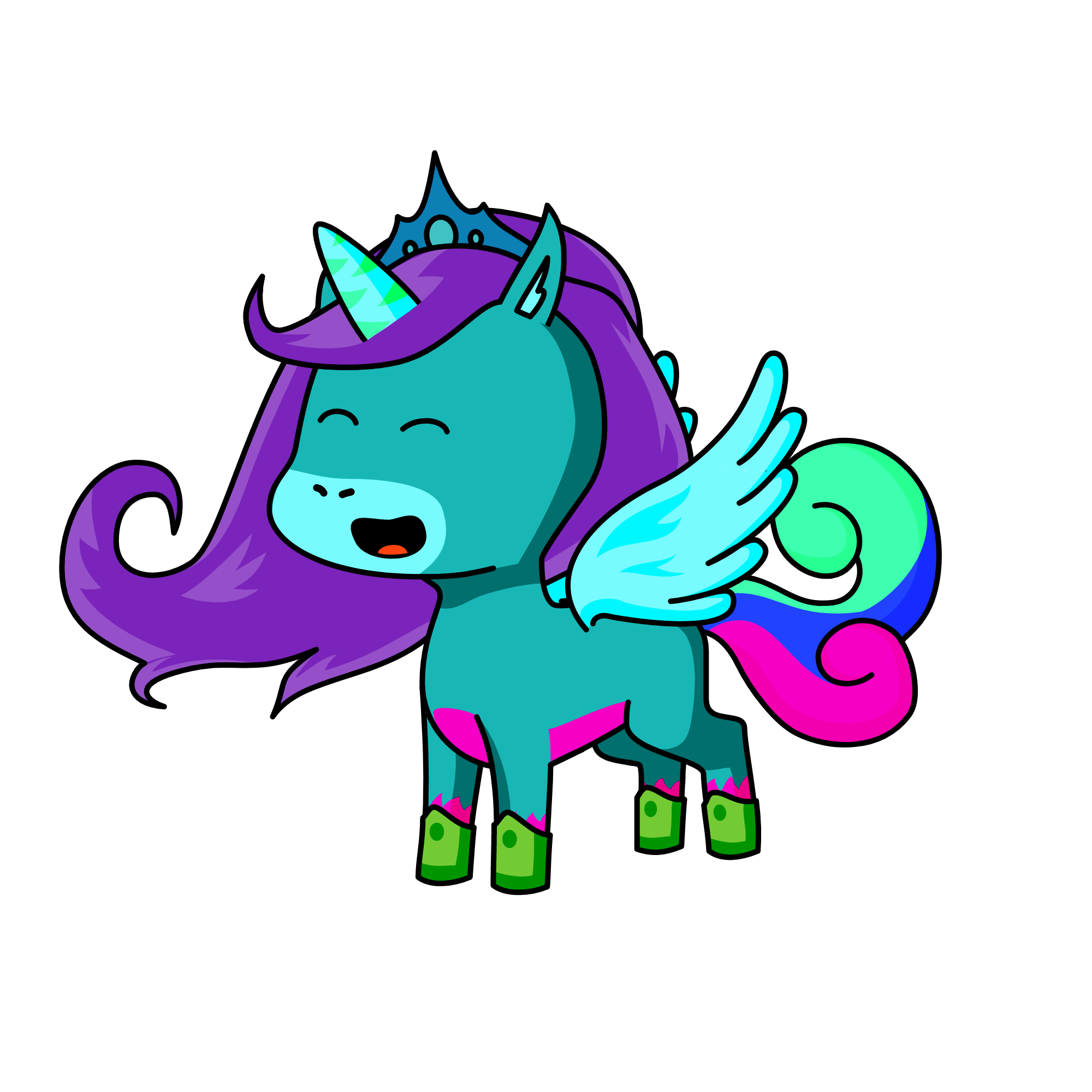 snow, the unicorn