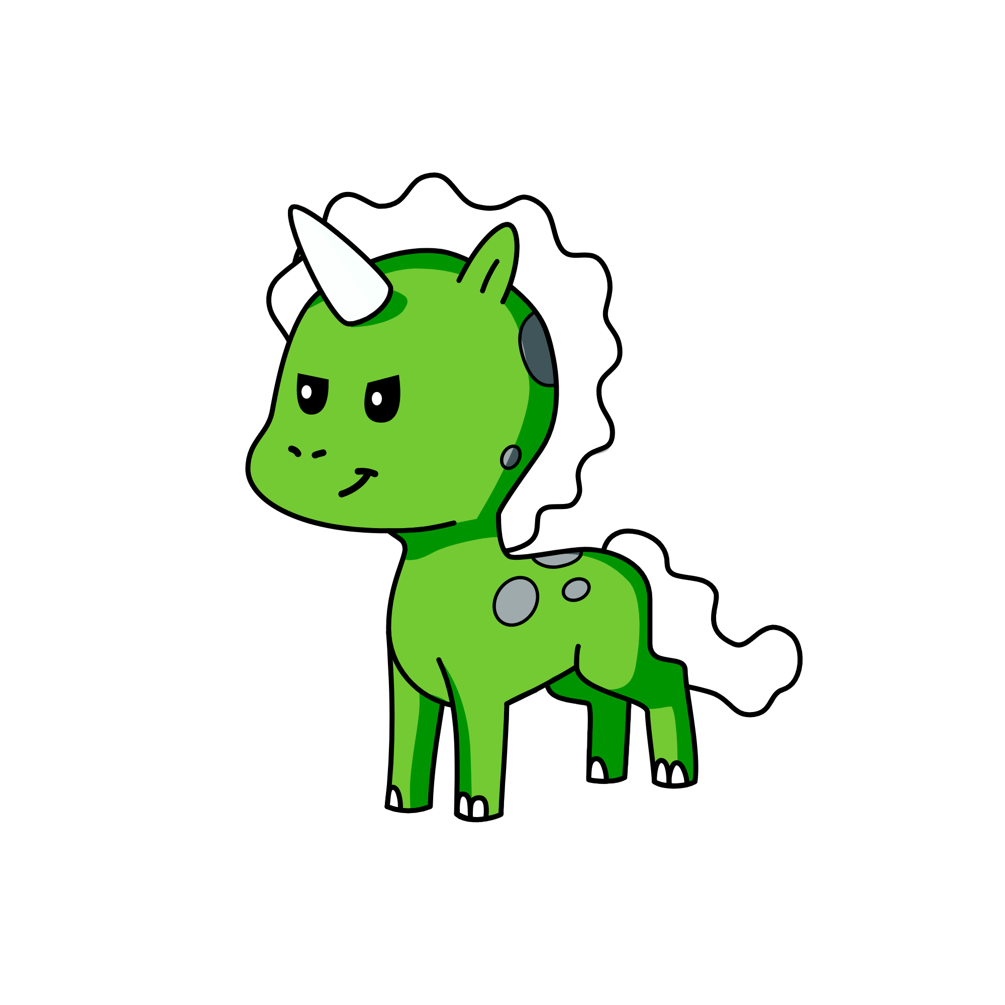 dinocorn, the unicorn