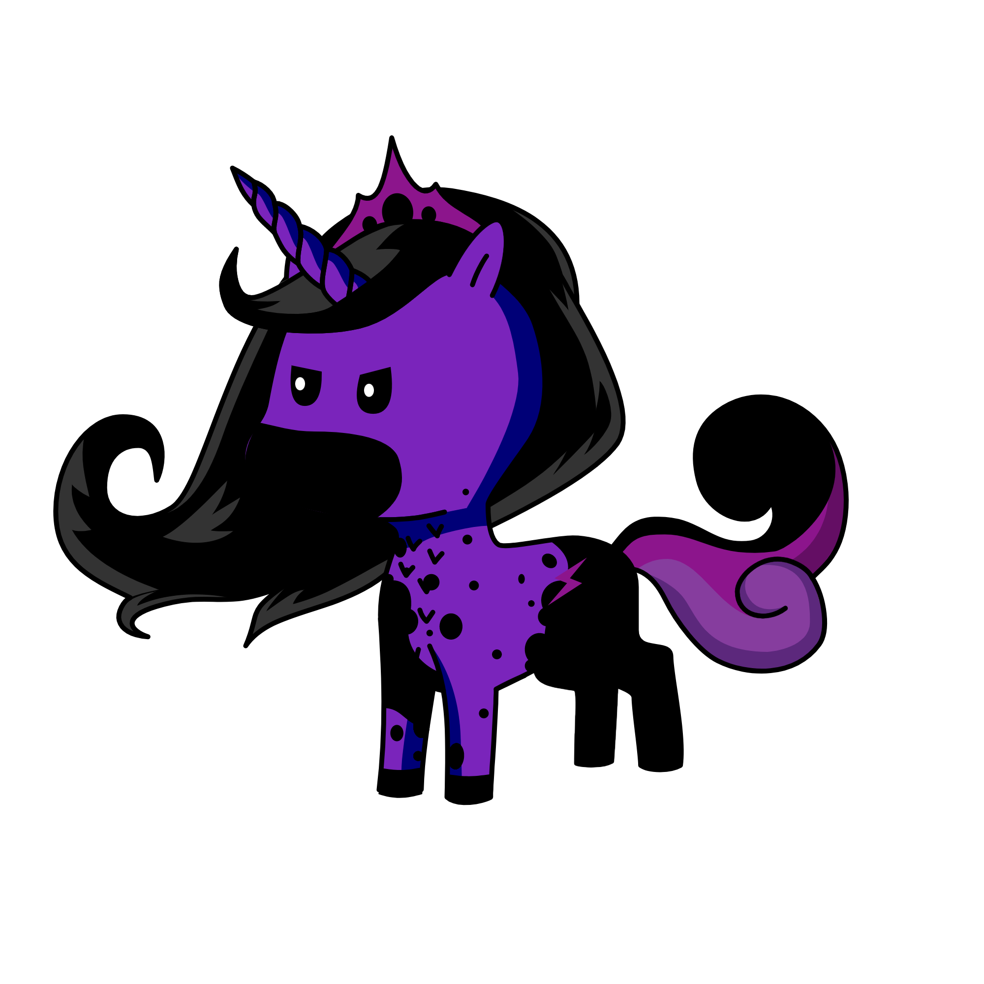 Emo Depression, the unicorn