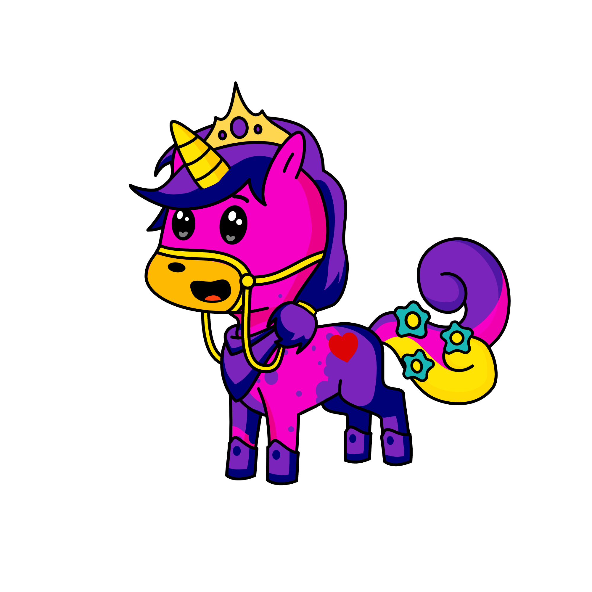 Pinkie Lovelyshadow, the unicorn