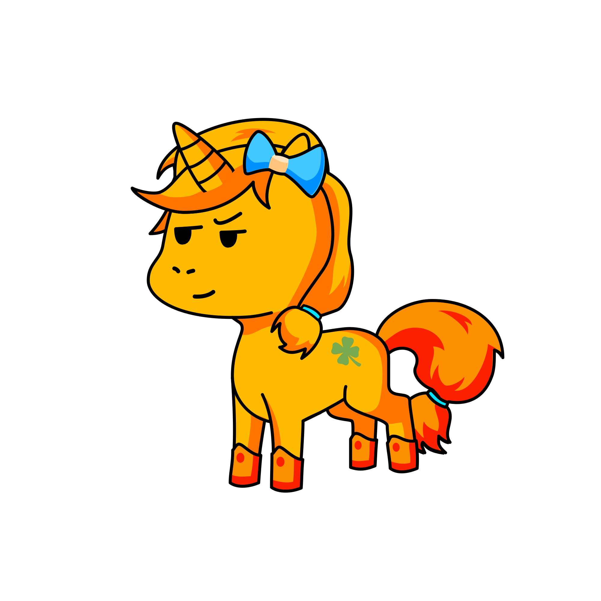 Appledash, the unicorn