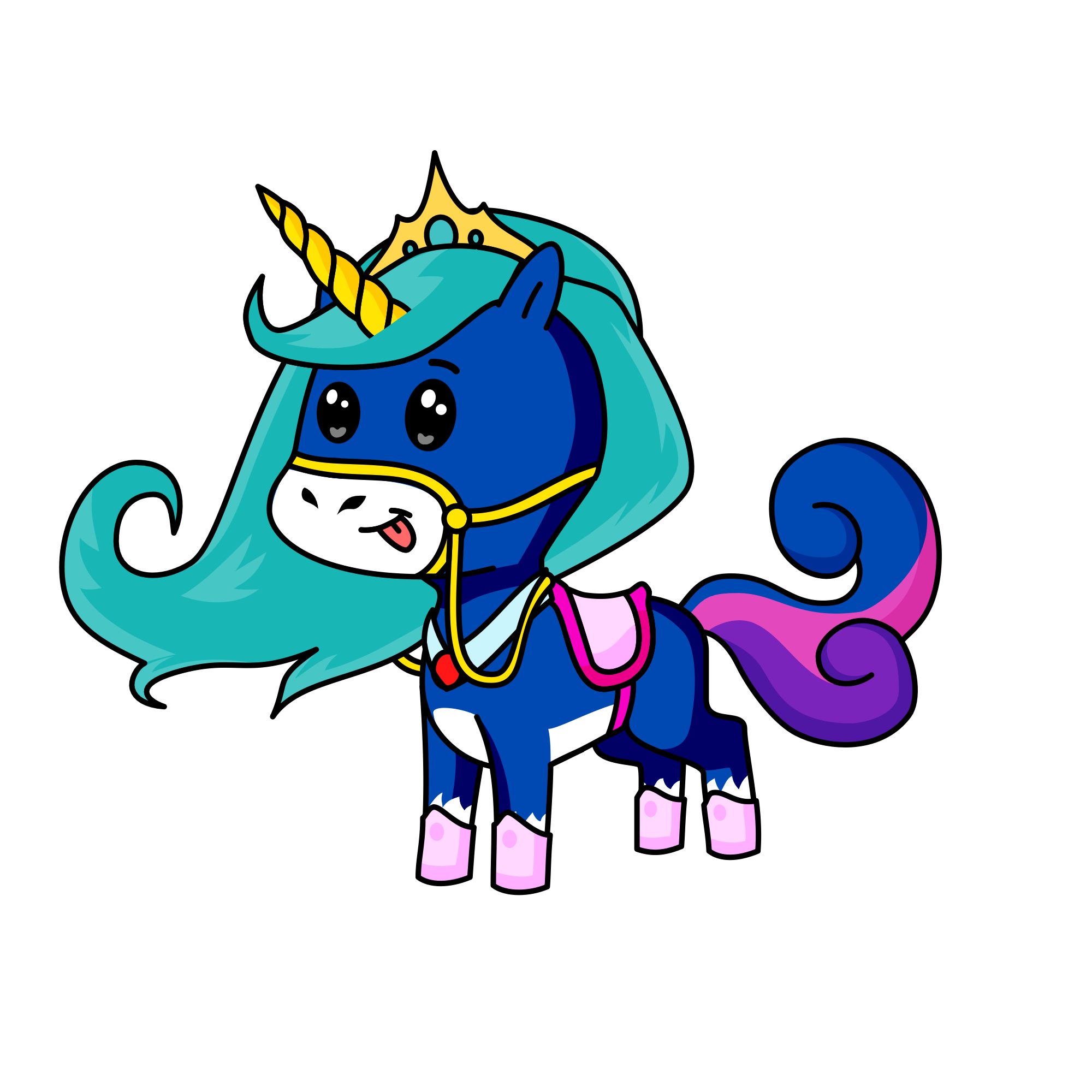 Jolly, the unicorn