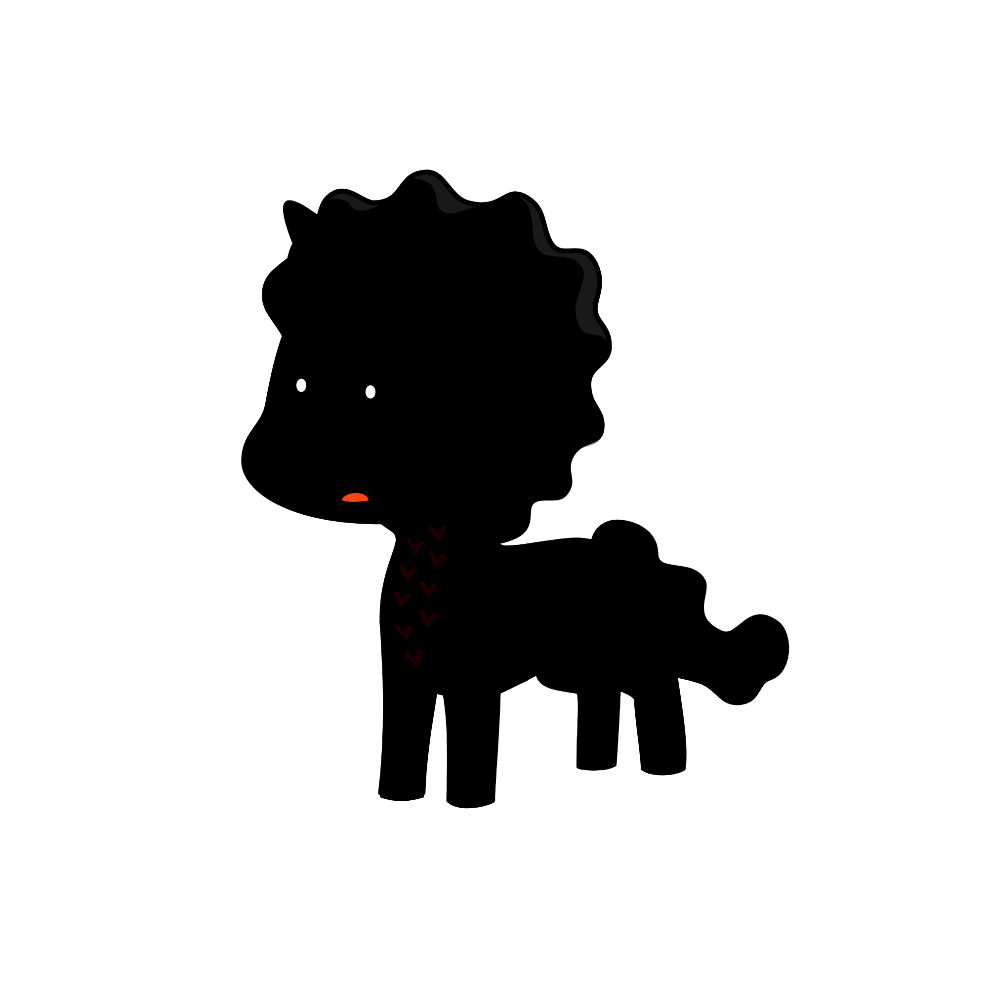 darky, the unicorn