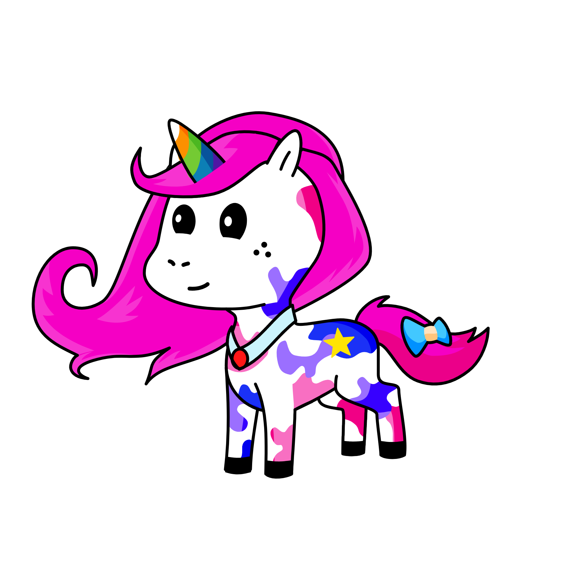 lory, the unicorn