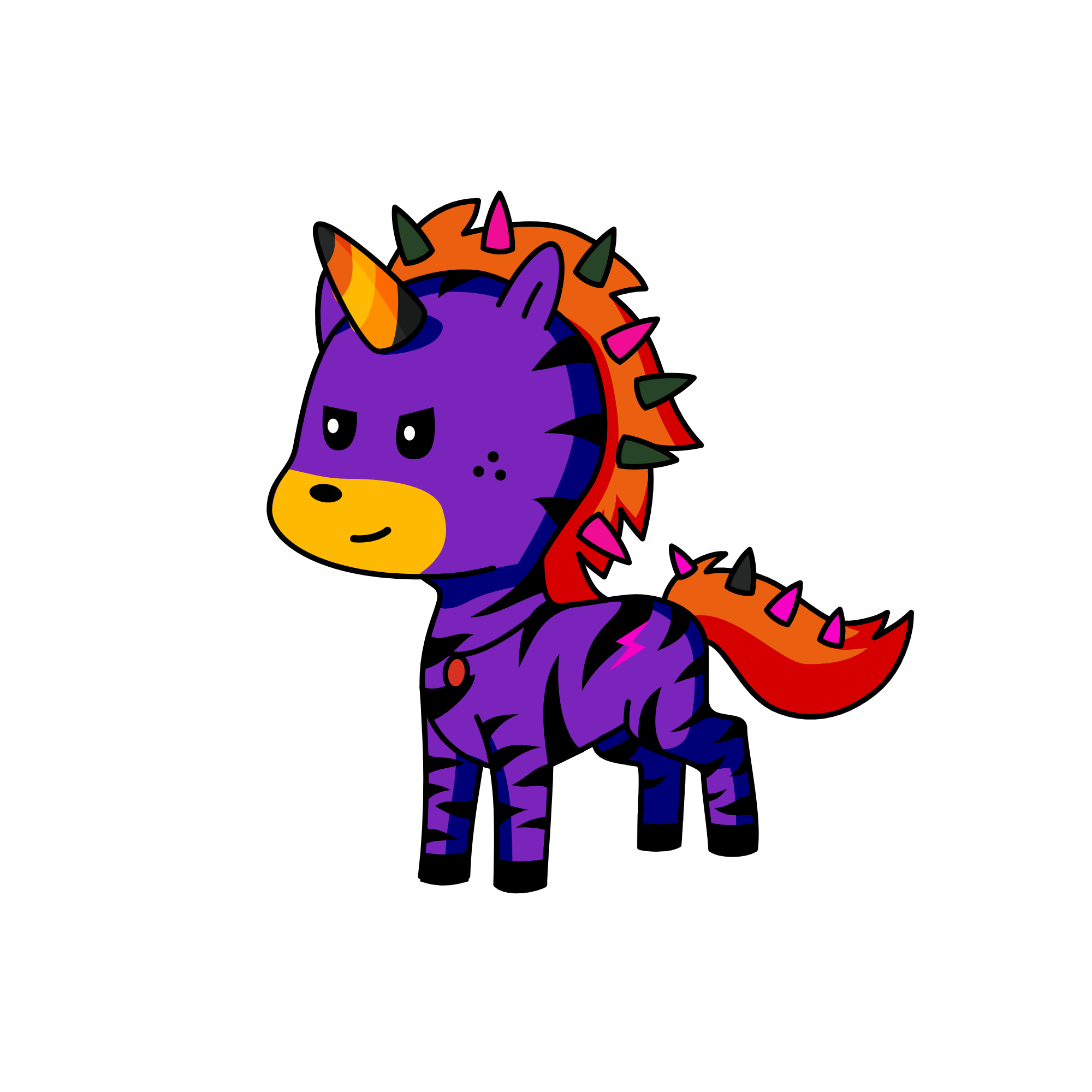 Spicy Feisty, the unicorn